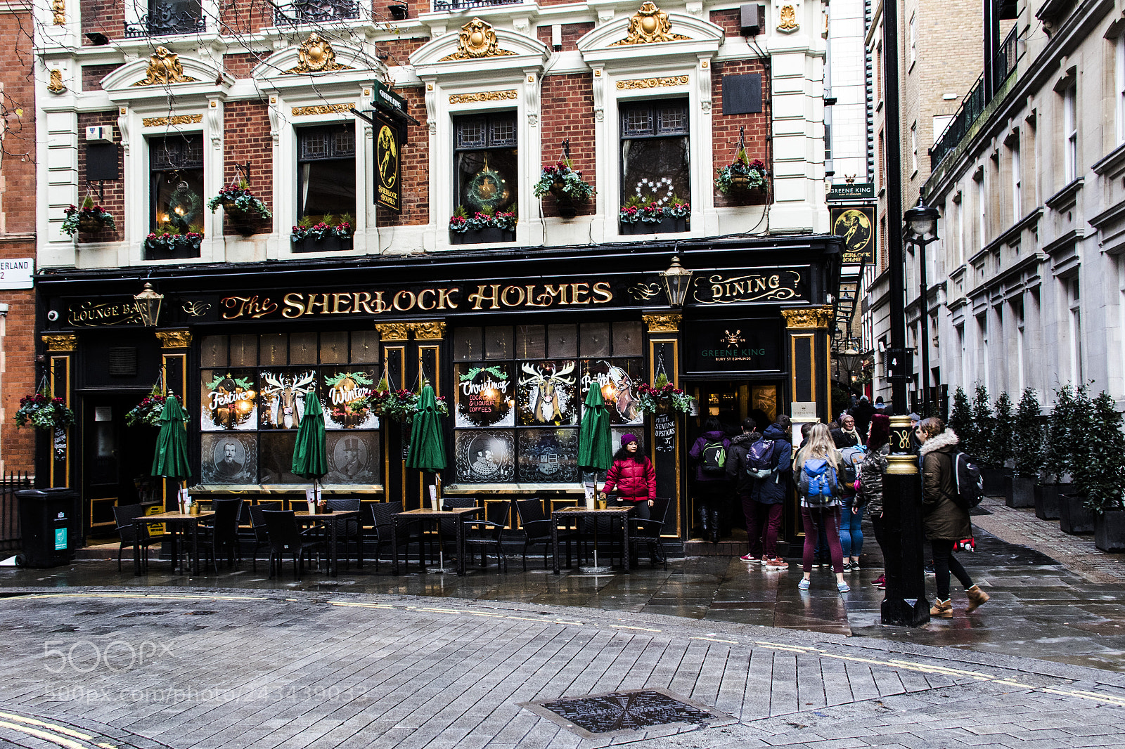 Canon EOS 7D Mark II sample photo. Pub sherlock holmes photography
