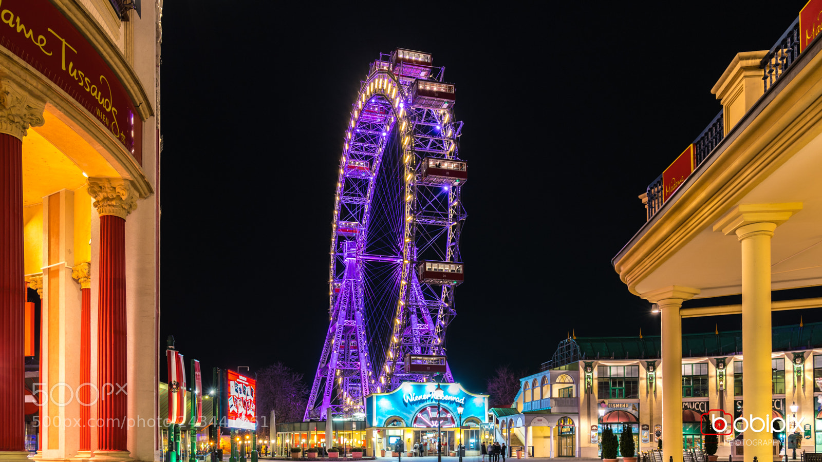 Sony a9 sample photo. Prater nacht photography