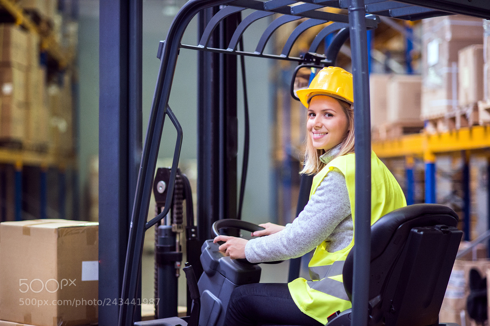Nikon D4S sample photo. Woman warehouse worker with photography