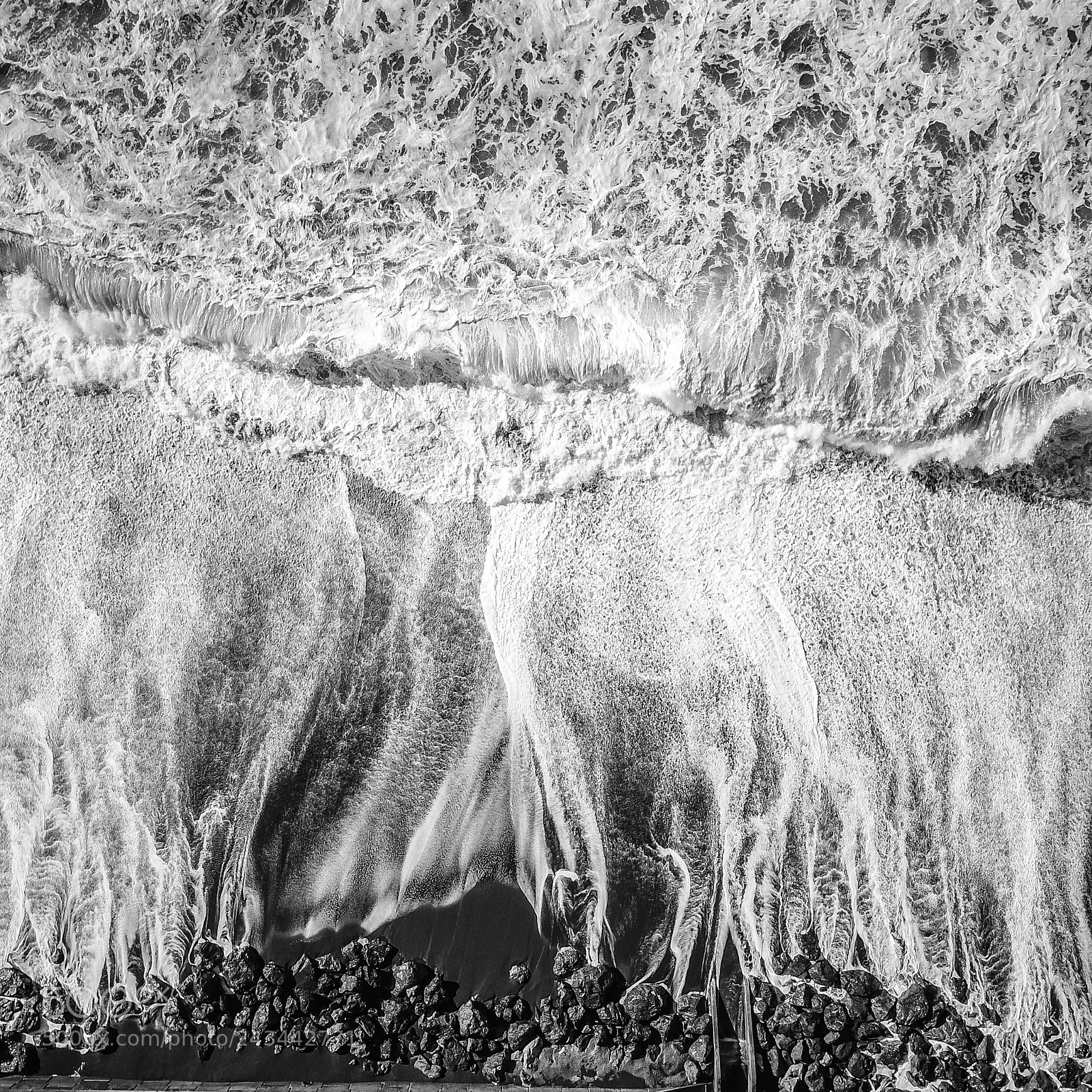 DJI FC220 sample photo. Pacifica aerial abstract photography
