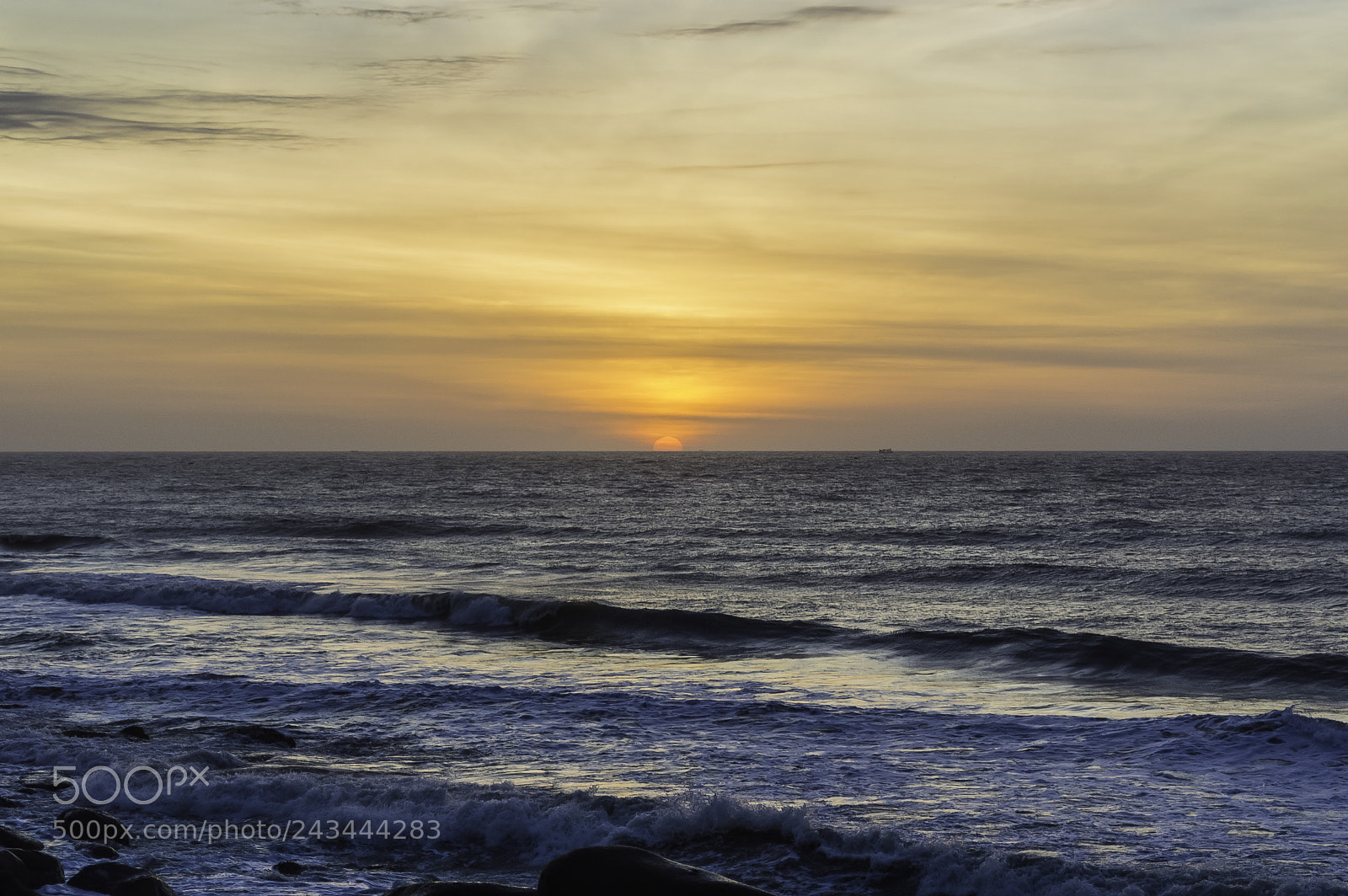 Nikon D3200 sample photo. Long hai sunrise photography