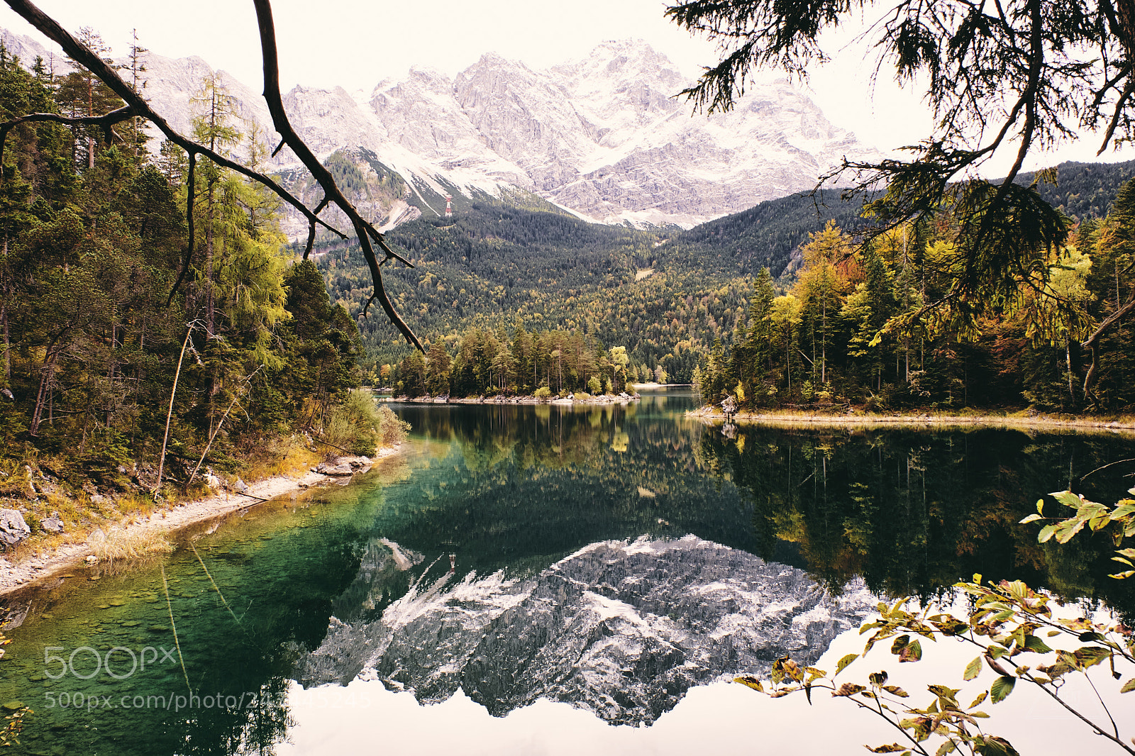 Fujifilm X-T2 sample photo. Lake eibsee photography