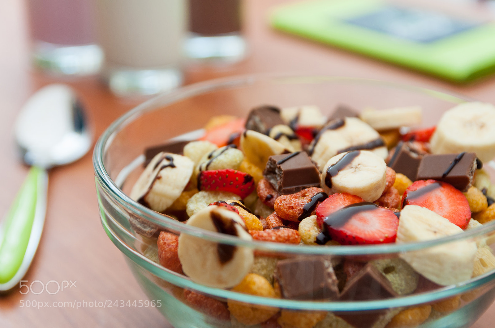 Nikon D90 sample photo. Fruits & flakes photography
