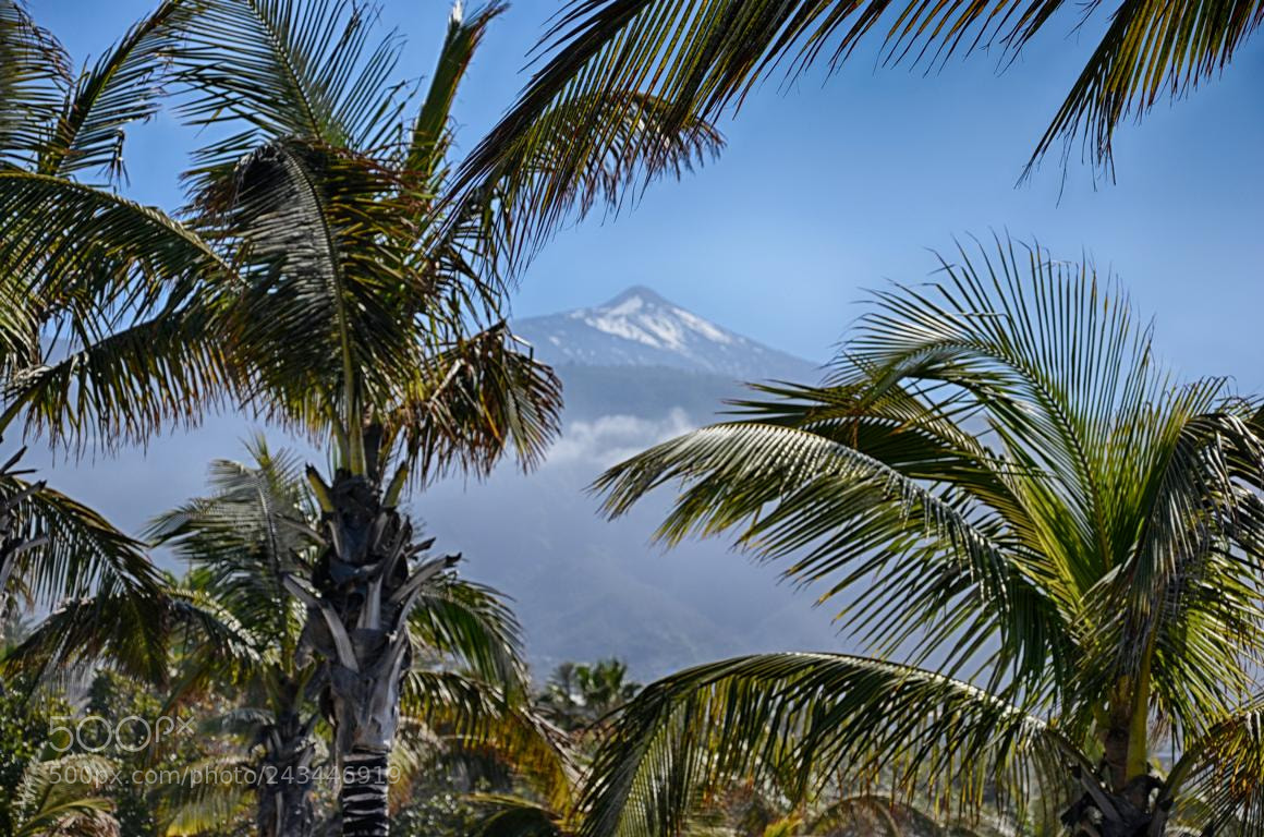 Nikon D5100 sample photo. Pico del teide photography