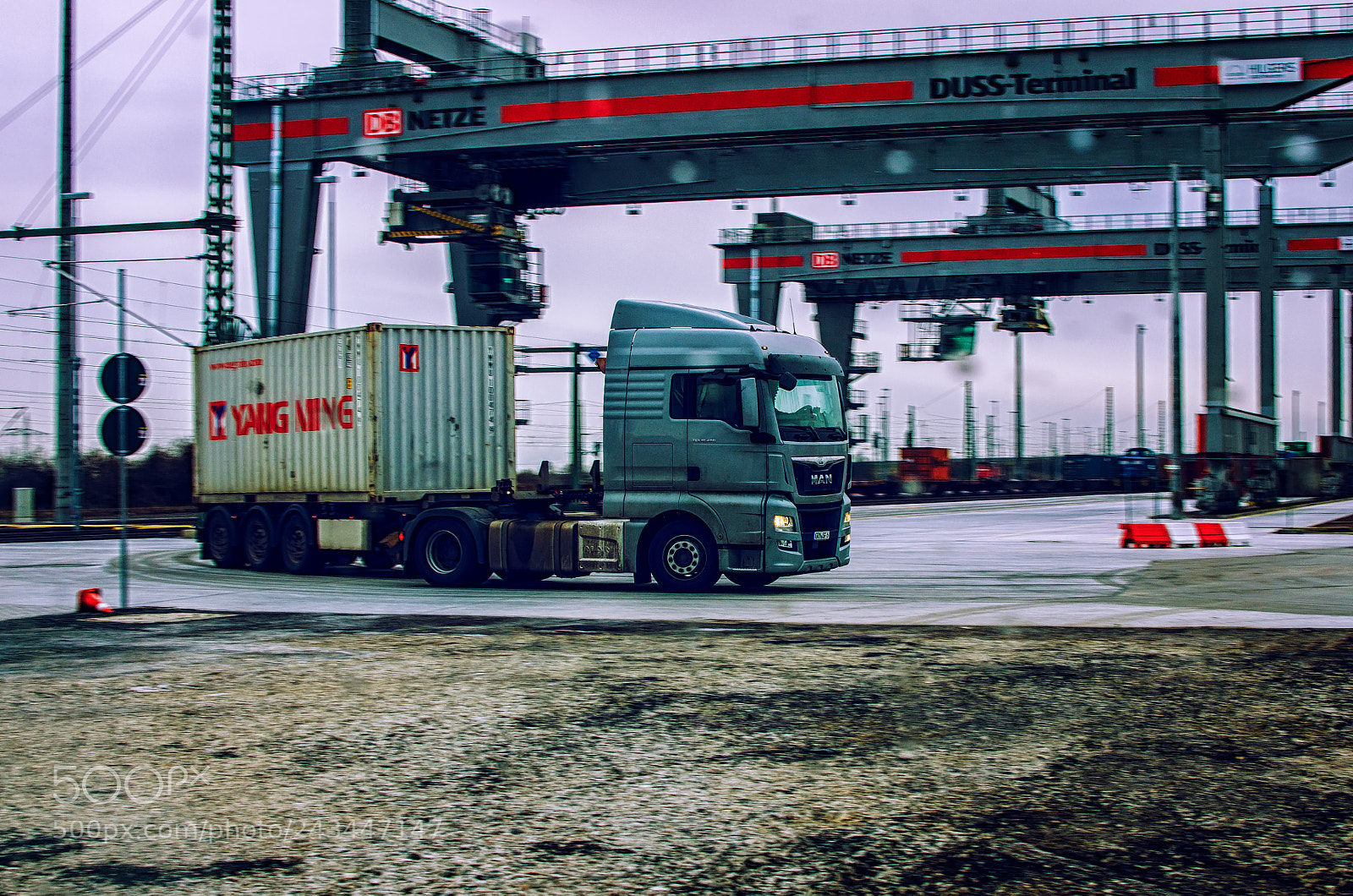Nikon D5100 sample photo. Truck transport photography
