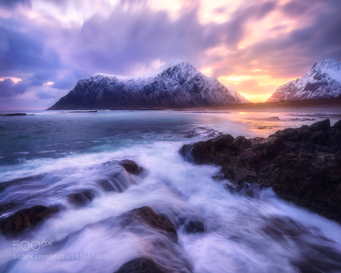 Nikon D610 sample photo. A stormy sunrise at photography