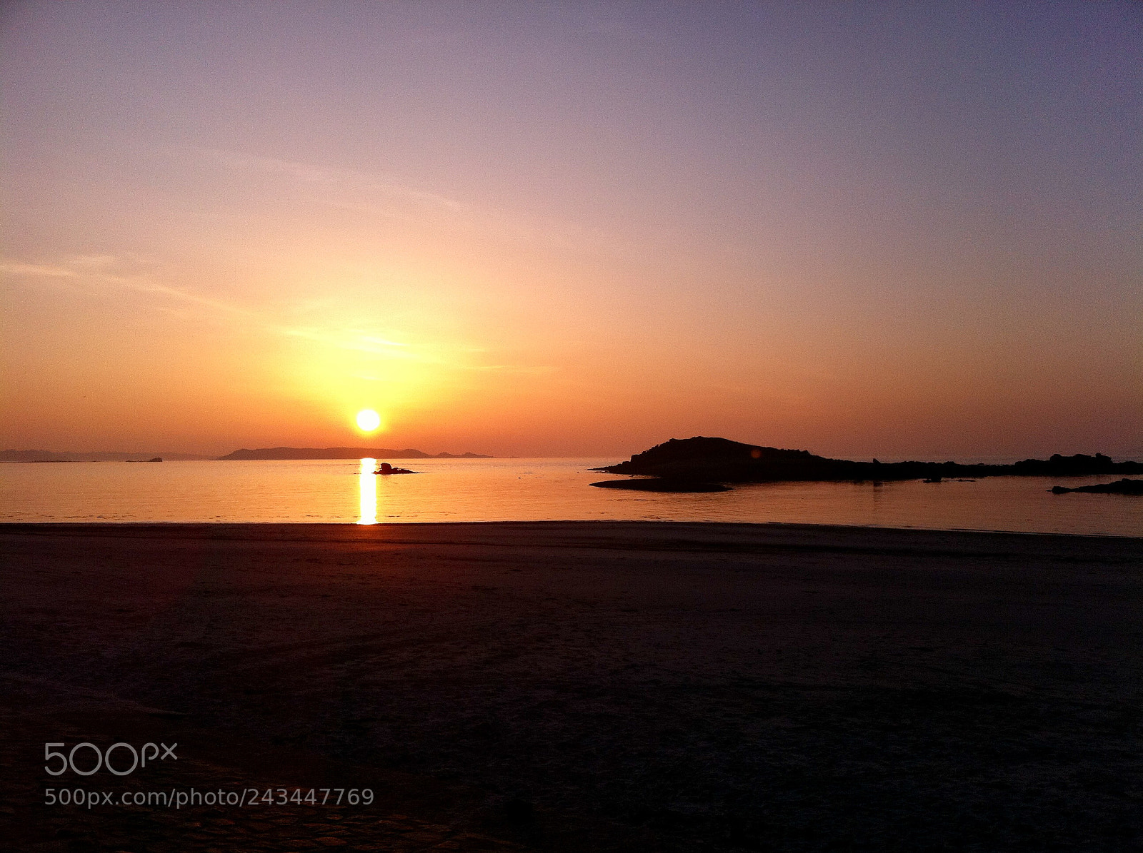 Apple iPhone 4 sample photo. Sundown at penvenan/bretagne photography