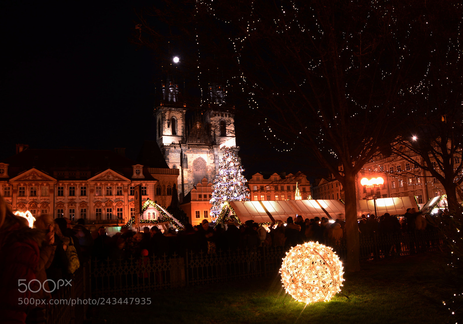 Nikon D7100 sample photo. Christmas prague photography