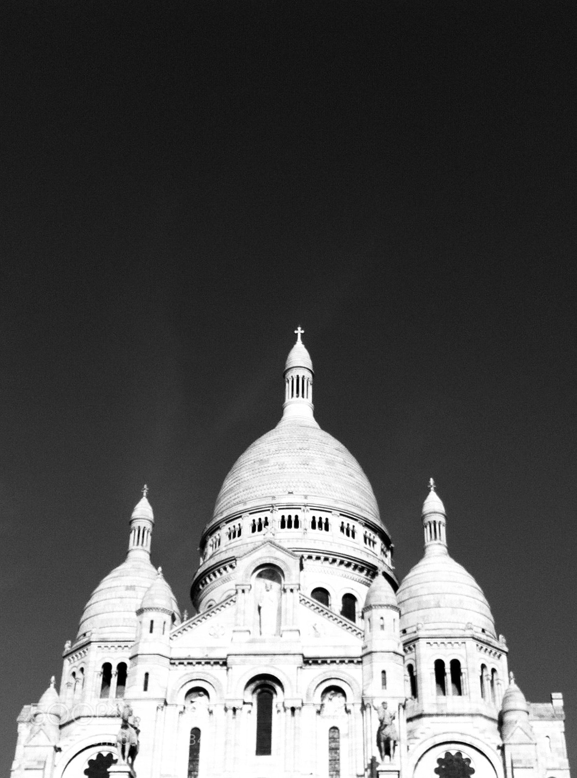 Apple iPhone 4 sample photo. Sacré-coeur photography