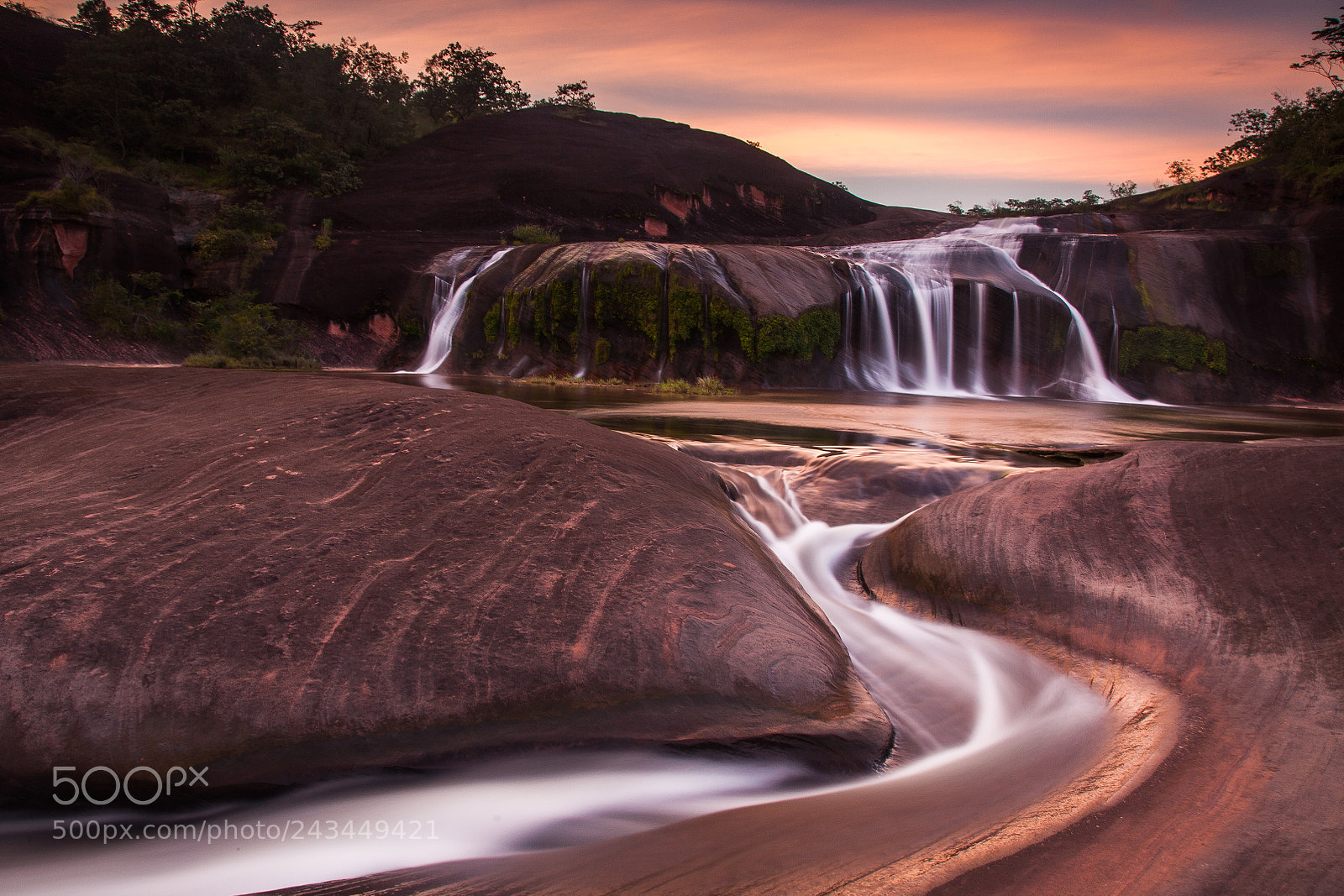 Canon EOS 5D sample photo. Tham phra waterfall photography