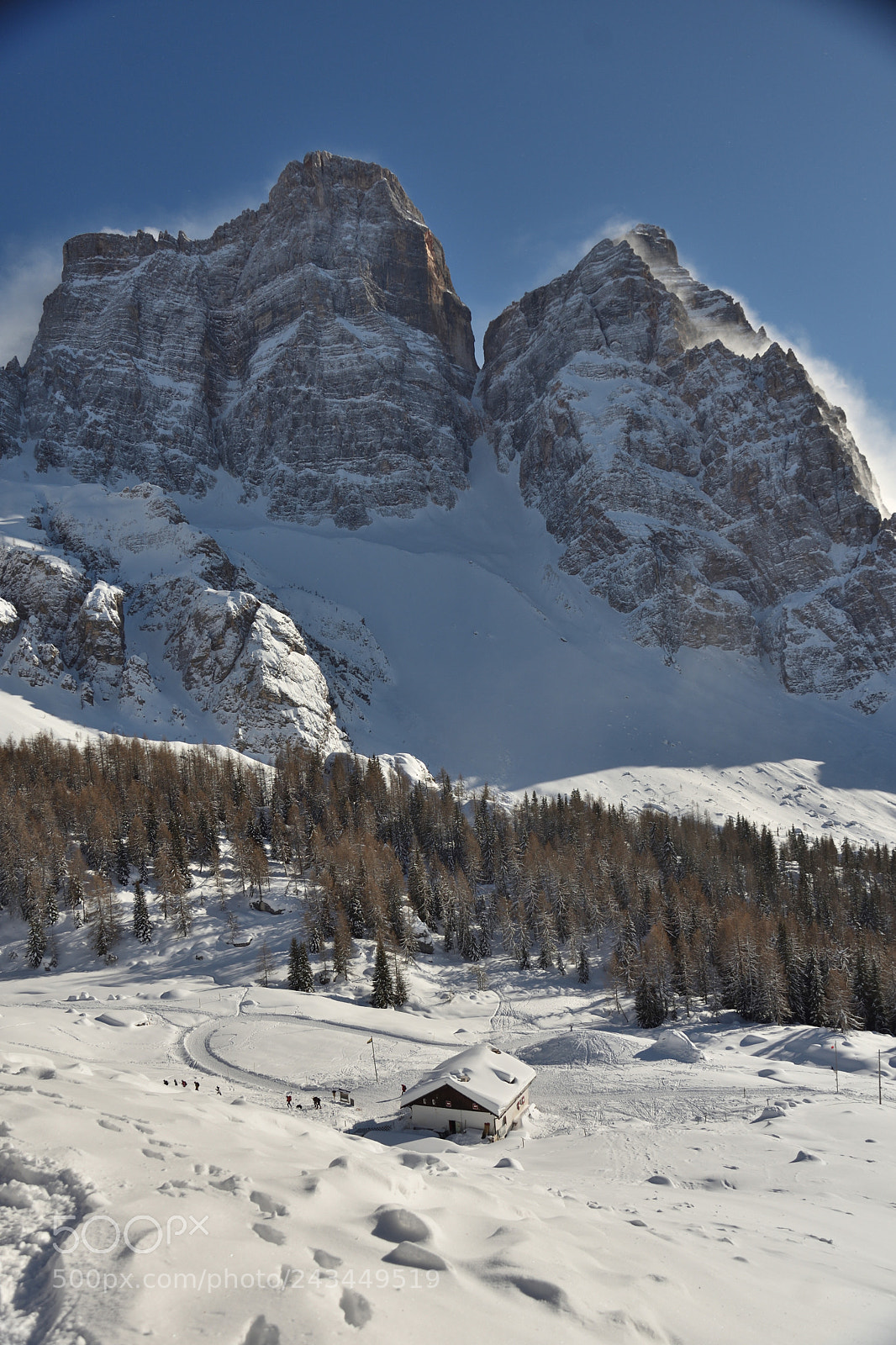 Nikon D7200 sample photo. Mountain pelmo end river photography