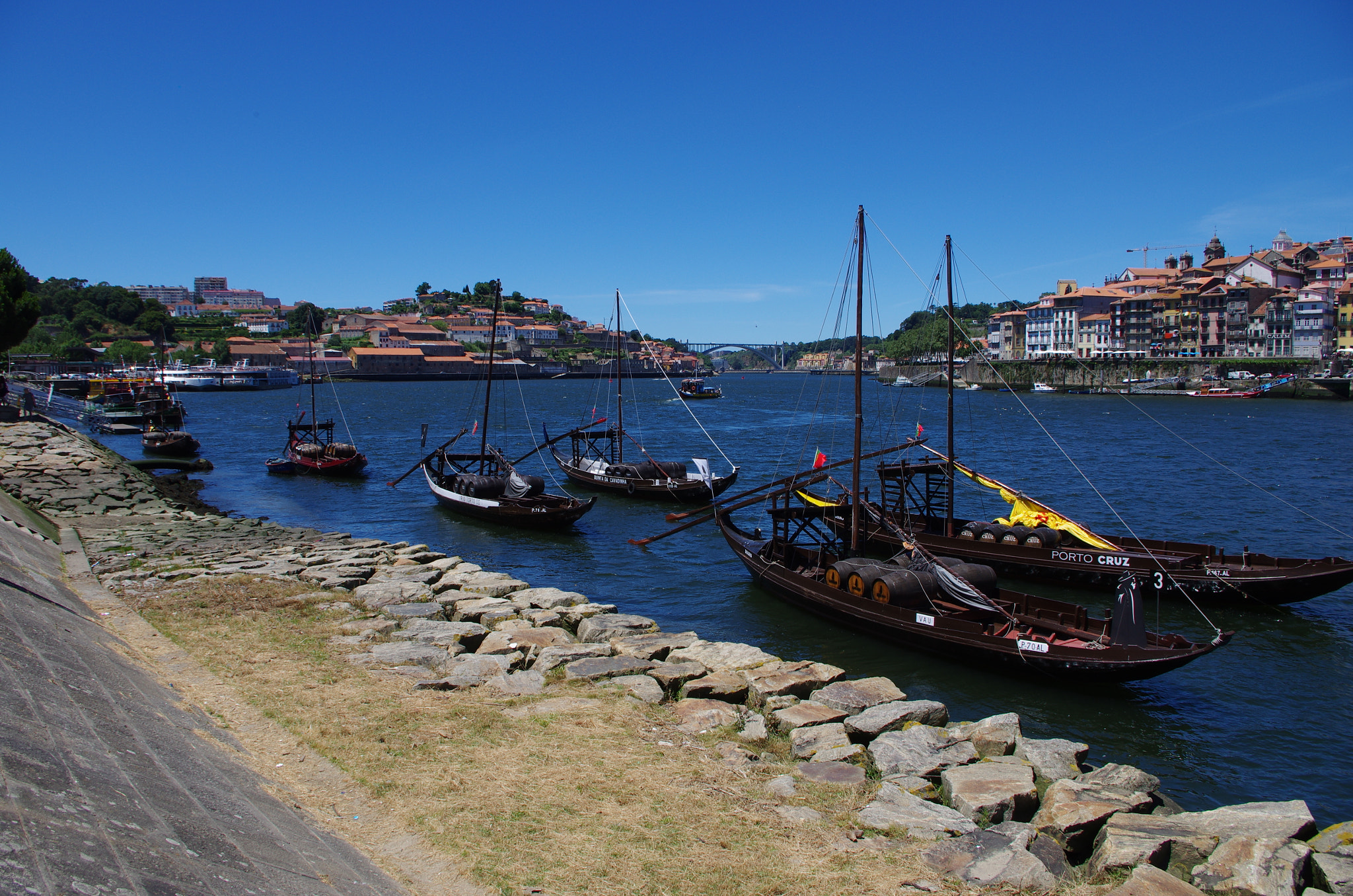 Pentax K-5 sample photo. Rio douro porto photography