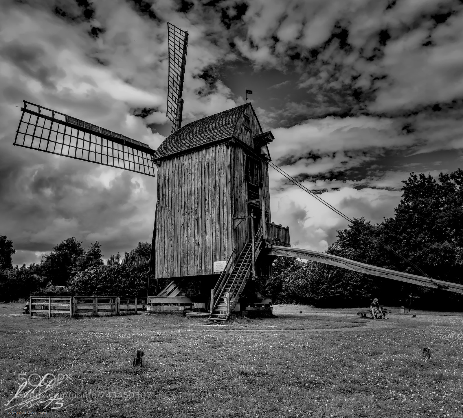 Samsung Galaxy Note4 sample photo. The windmill photography
