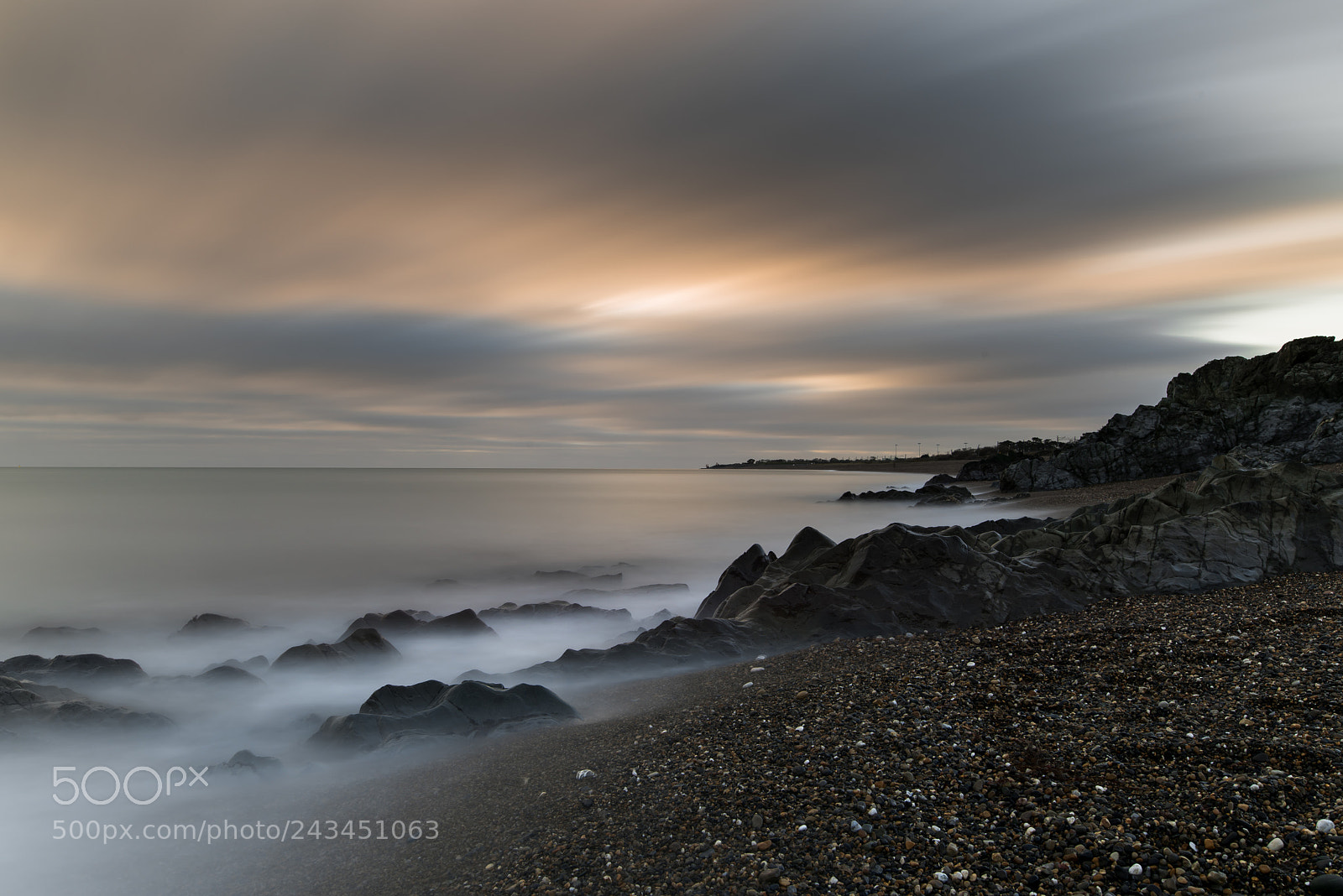 Nikon D810 sample photo. Morning sky over greystones photography