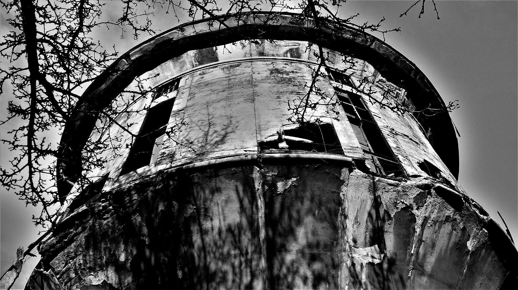 Sony DT 18-135mm F3.5-5.6 SAM sample photo. Water tower photography