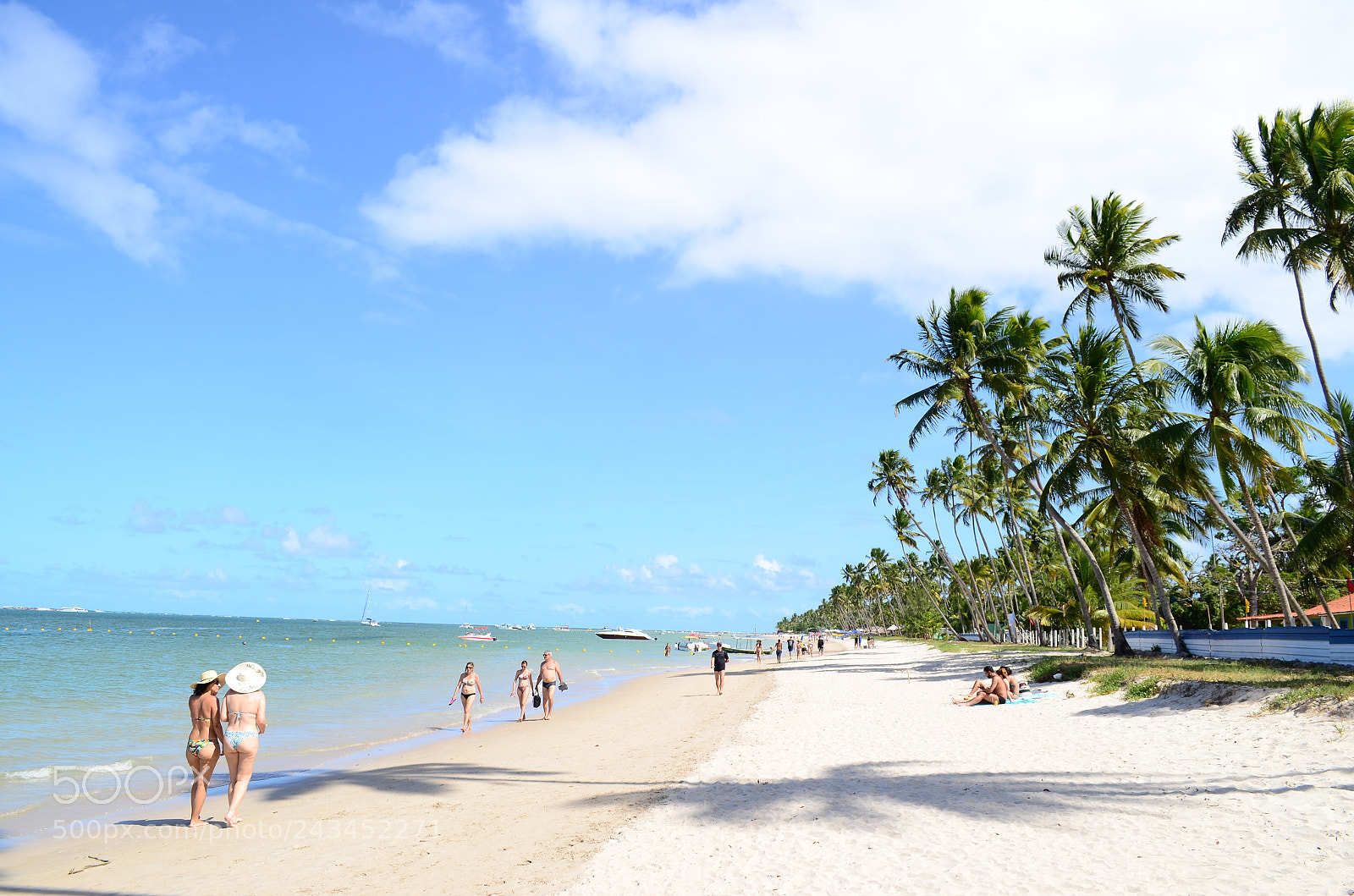Nikon D5100 sample photo. People on the beach photography