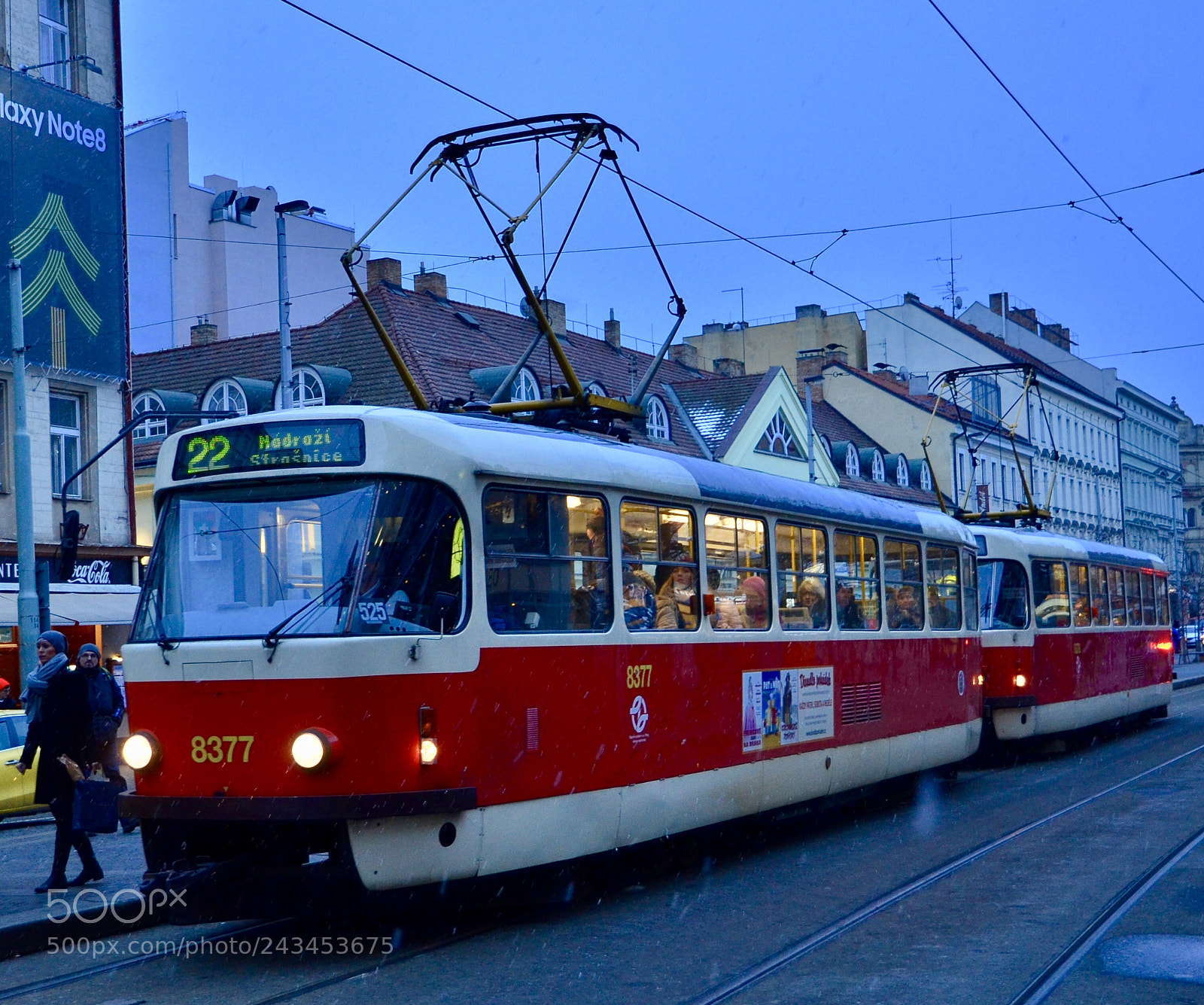 Nikon D5100 sample photo. Tram line 22 for photography