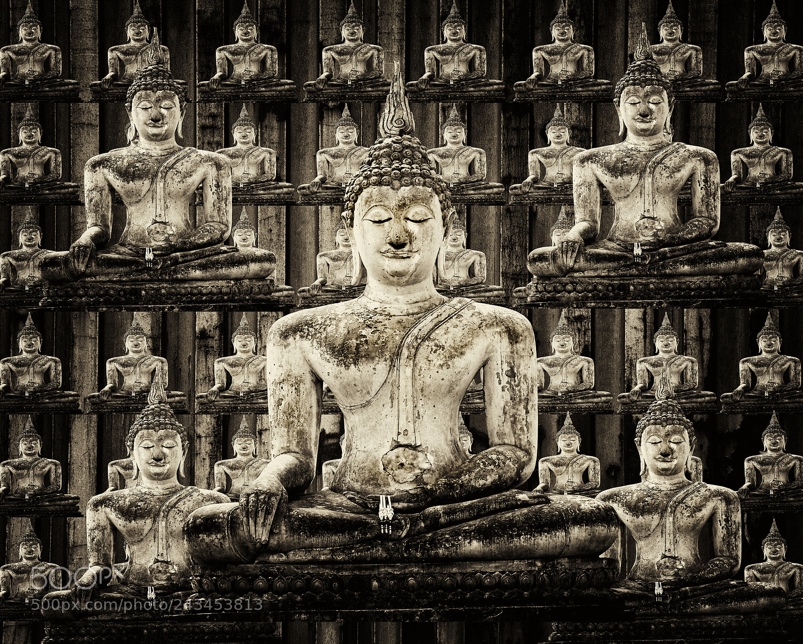 Nikon D2X sample photo. Buddha photography