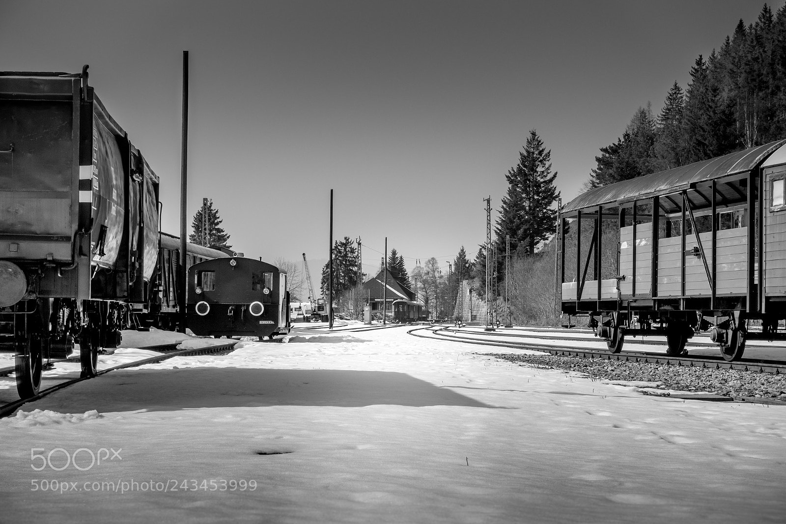 Sony Cyber-shot DSC-RX100 III sample photo. Old train yard photography