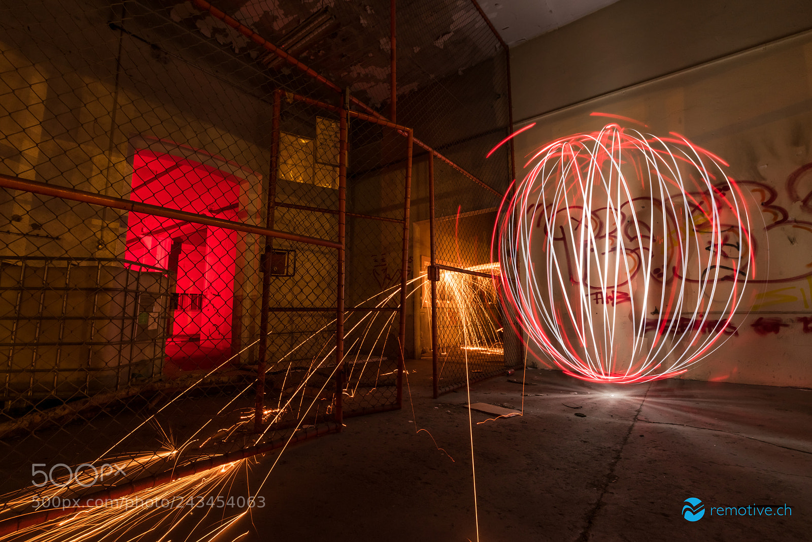 Nikon D810 sample photo. Light and fire photography