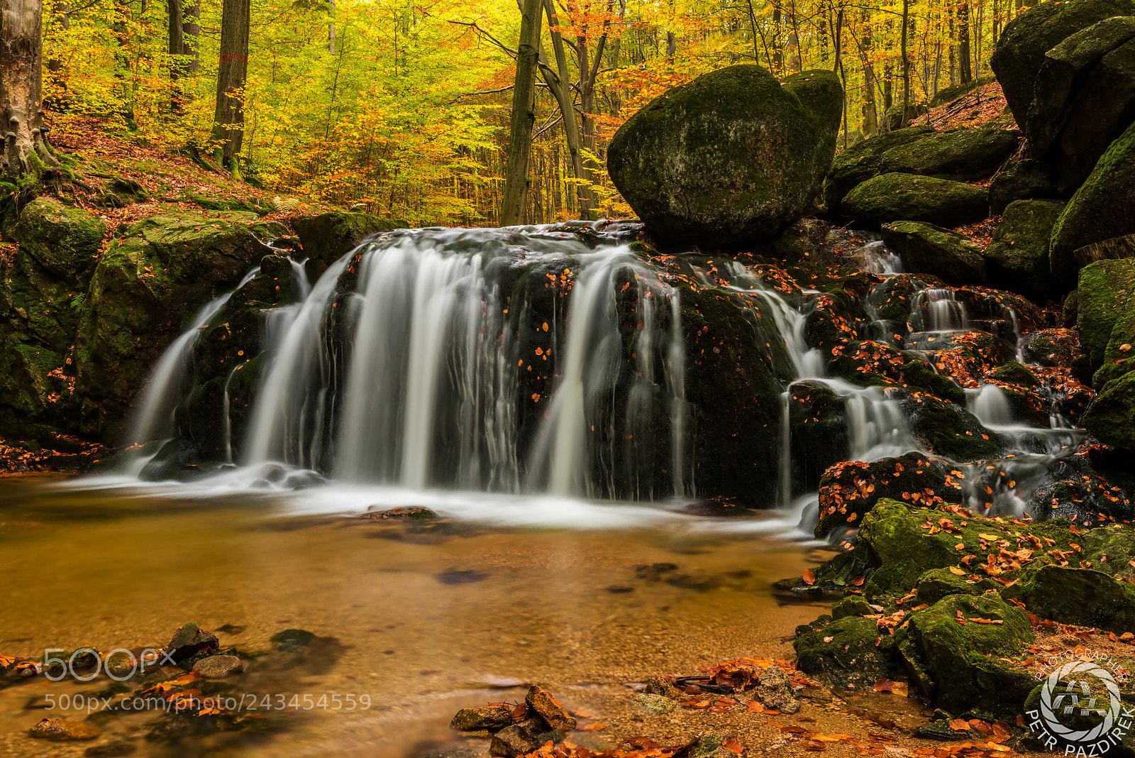 Nikon D800 sample photo. Waterfall malý Štolpich photography