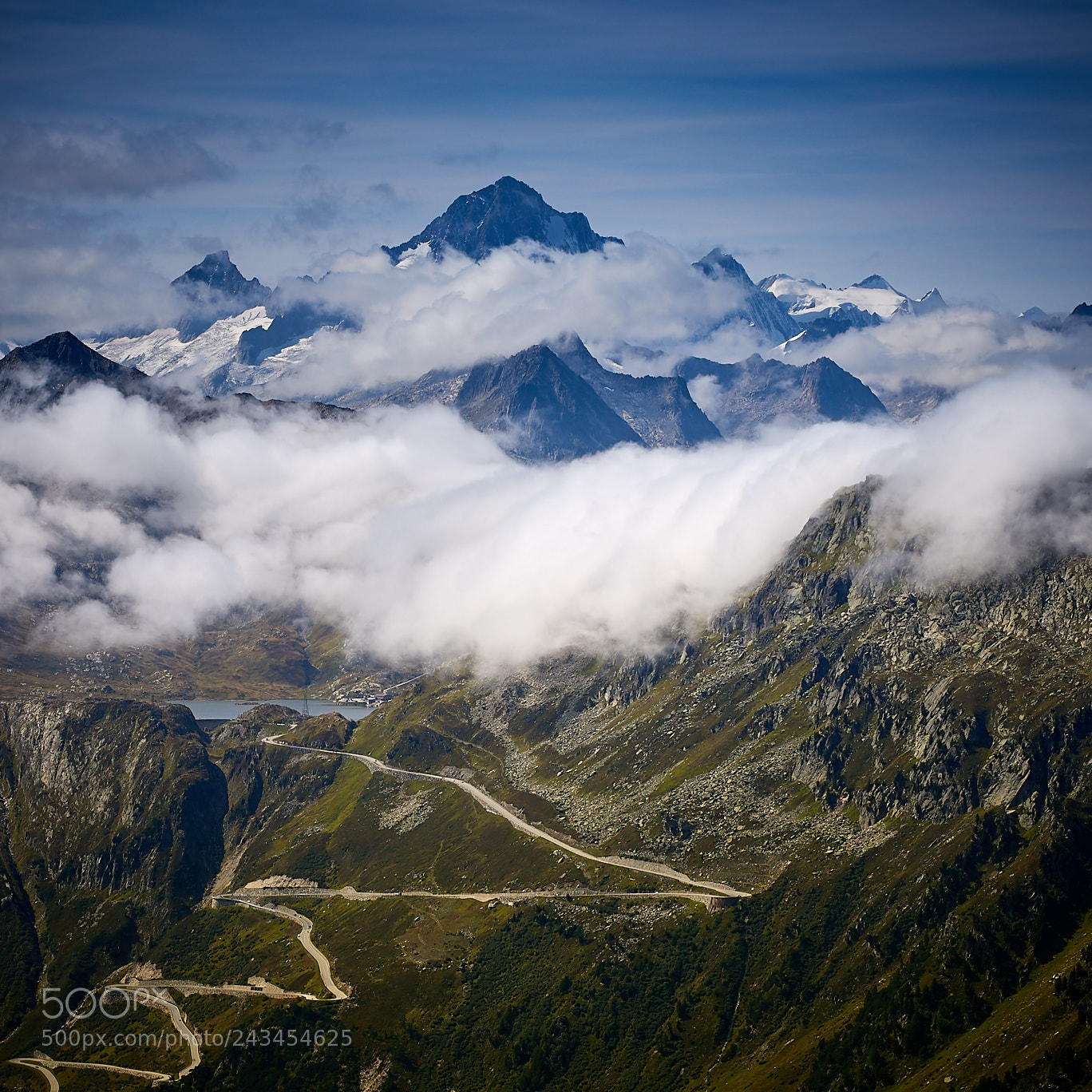 Nikon D810 sample photo. Furka pass 9343 photography