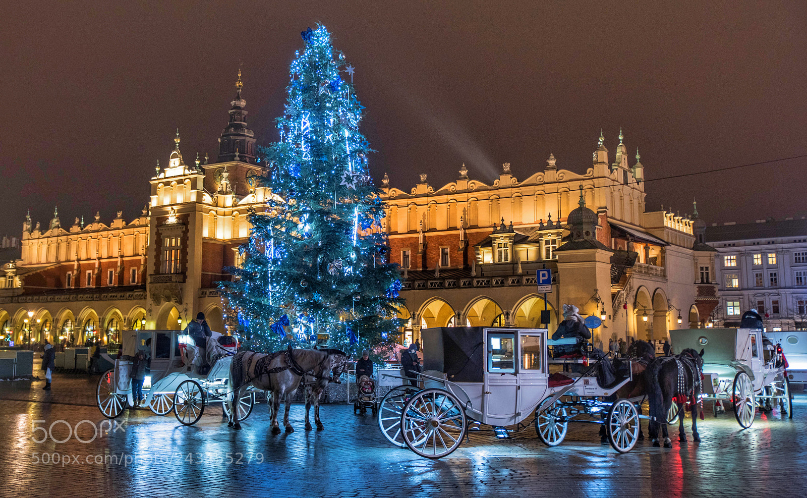 Nikon D810 sample photo. Krakow christmas photography