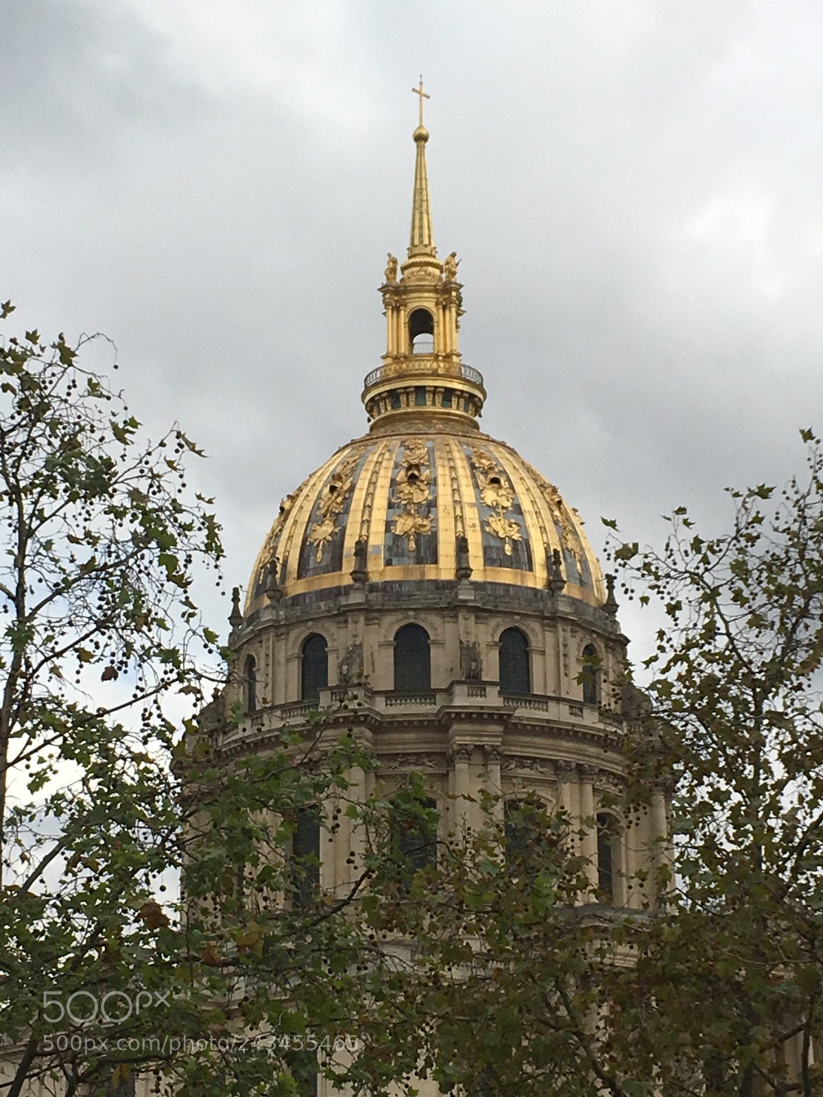 Apple iPhone 6s sample photo. Des invalides dome photography