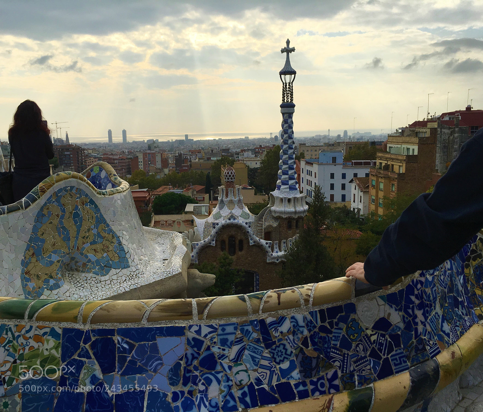 Apple iPhone 6s sample photo. View from park guell photography