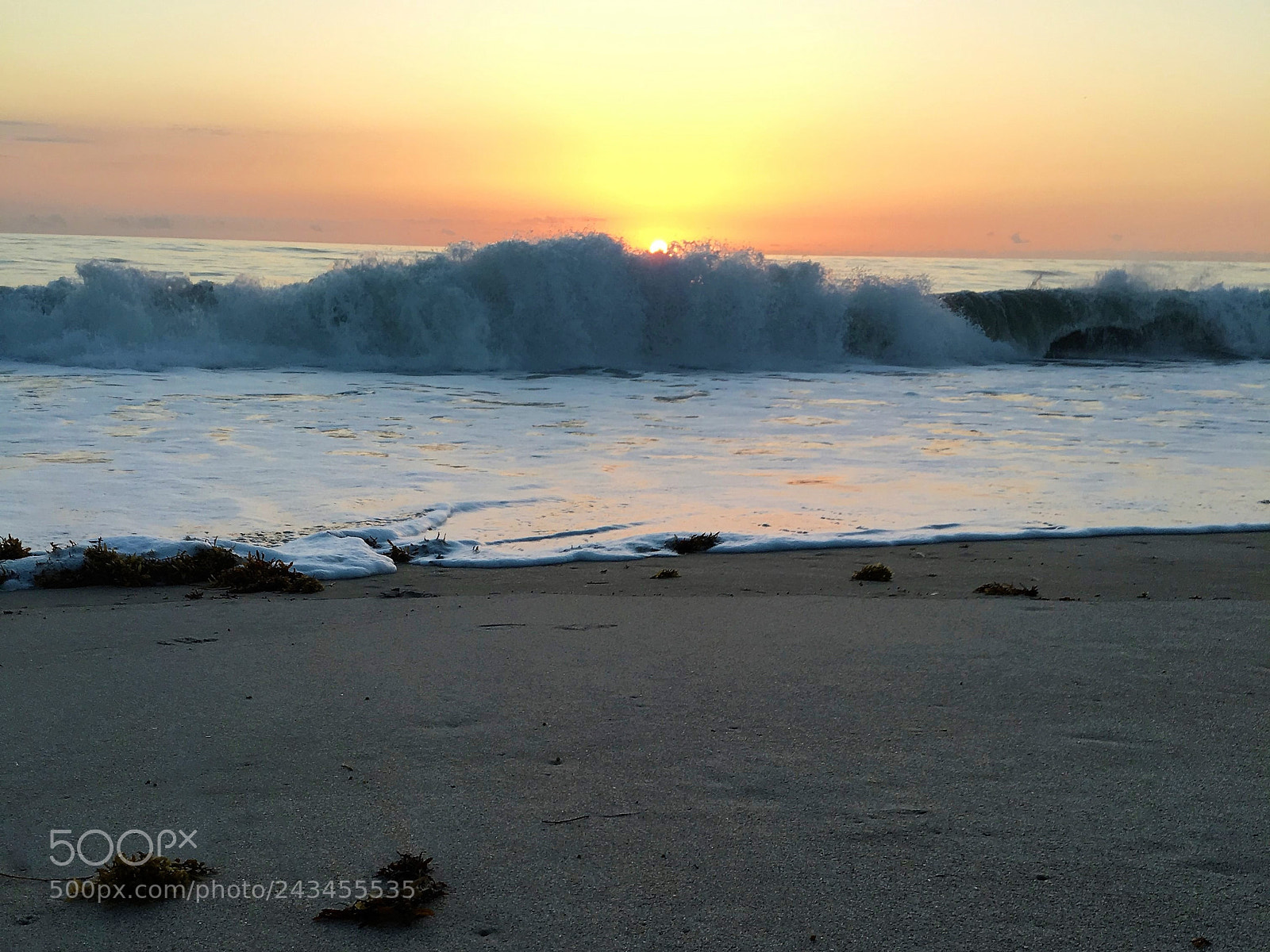 Apple iPhone 6s sample photo. Sunrise surf photography