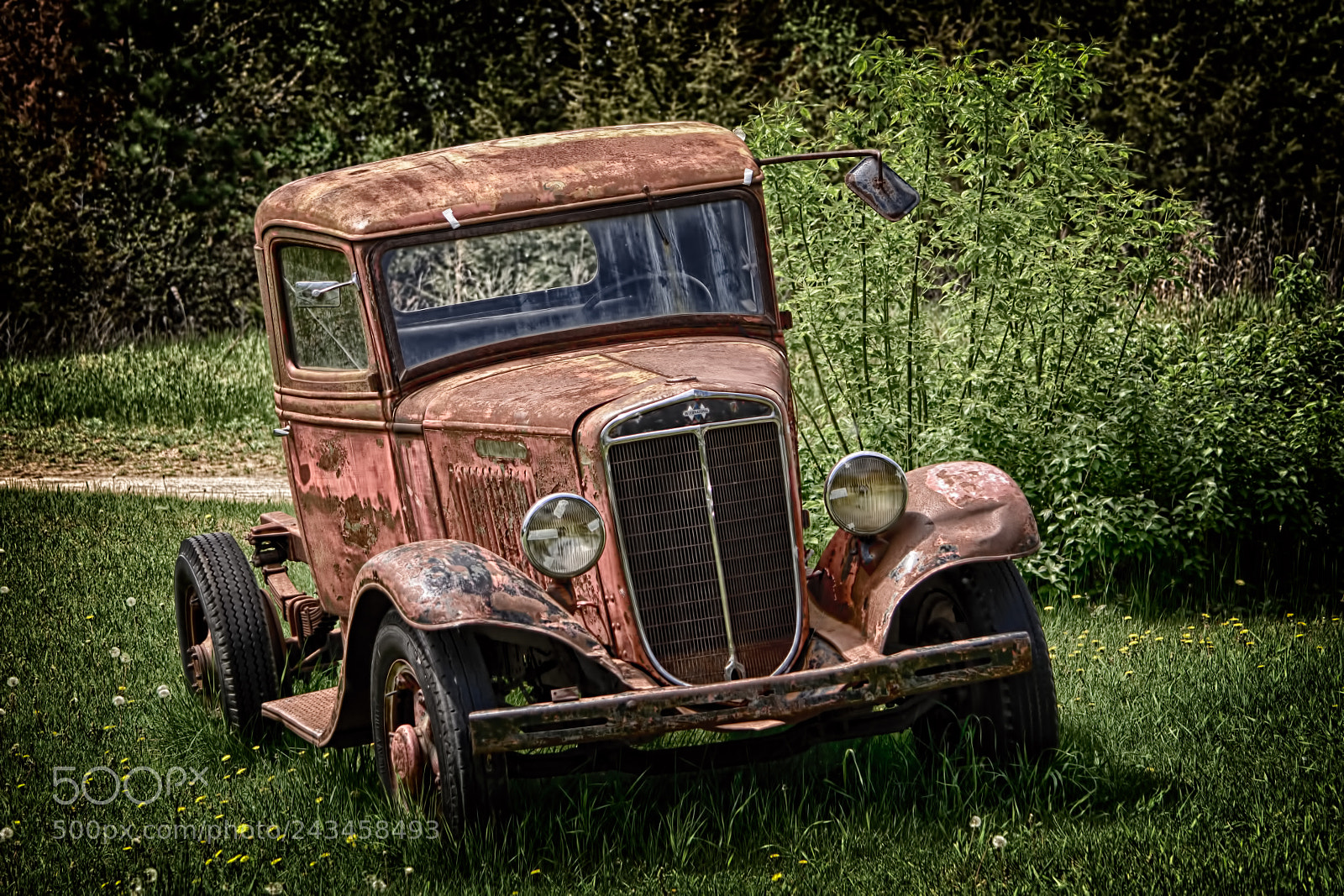 Nikon D7100 sample photo. Old truck photography