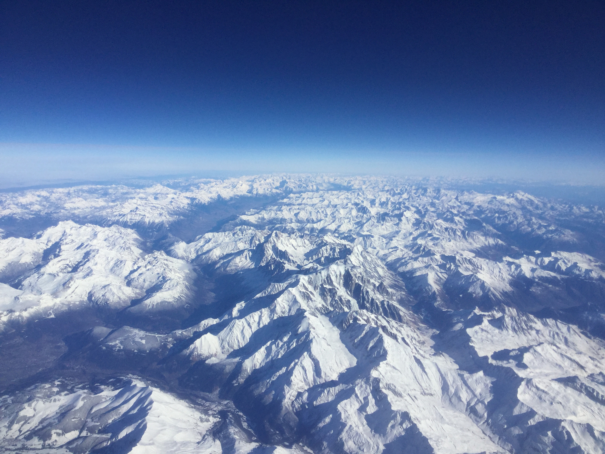 Apple iPad mini 4 sample photo. Over the alps photography