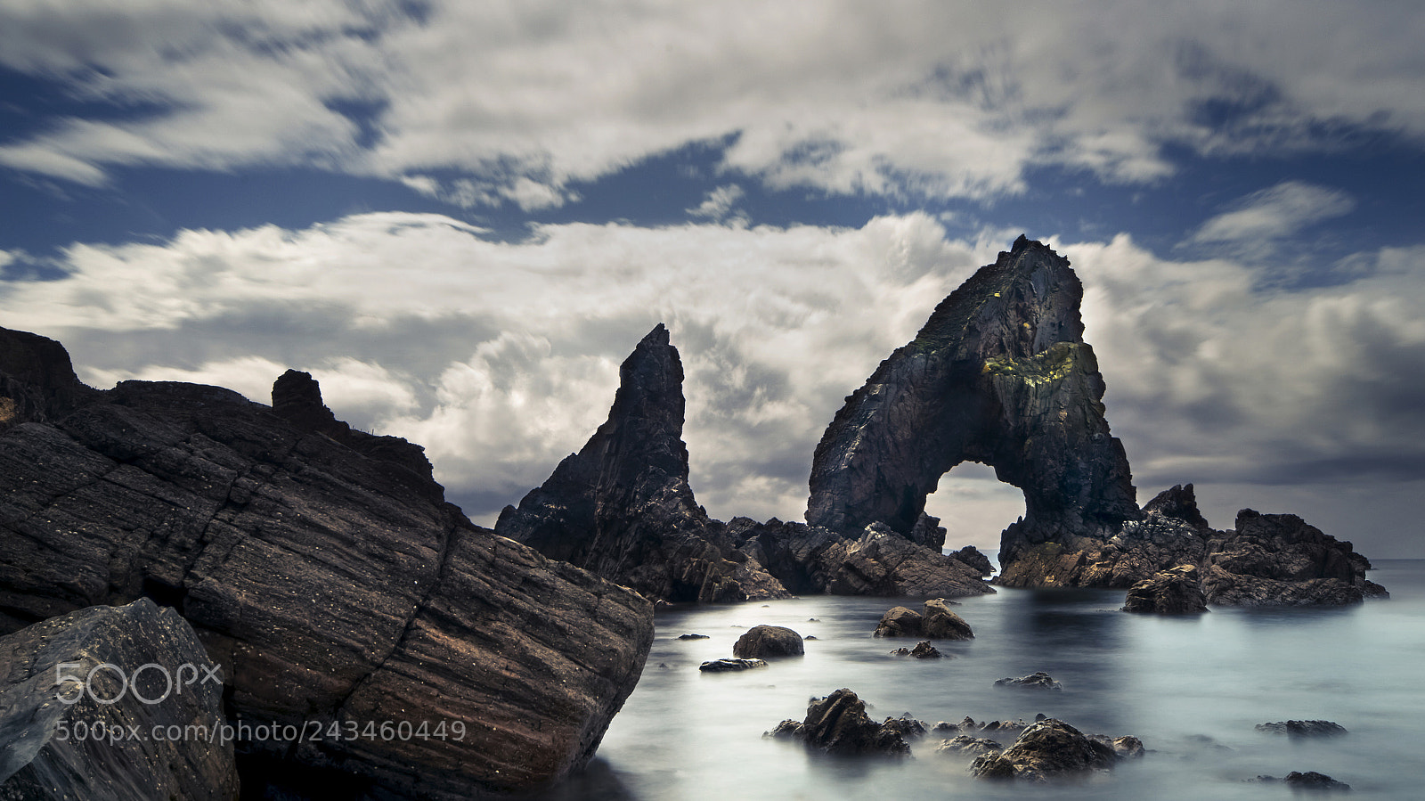 Pentax K-30 sample photo. Crohy head sea arch photography
