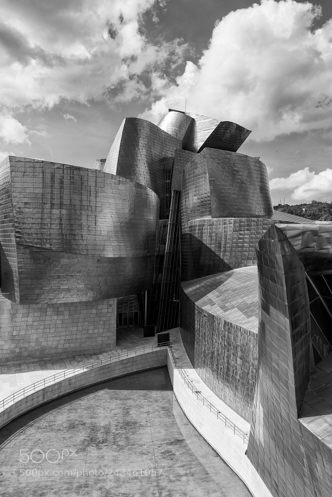 Nikon D810 sample photo. Guggenheim museum, bilbao photography