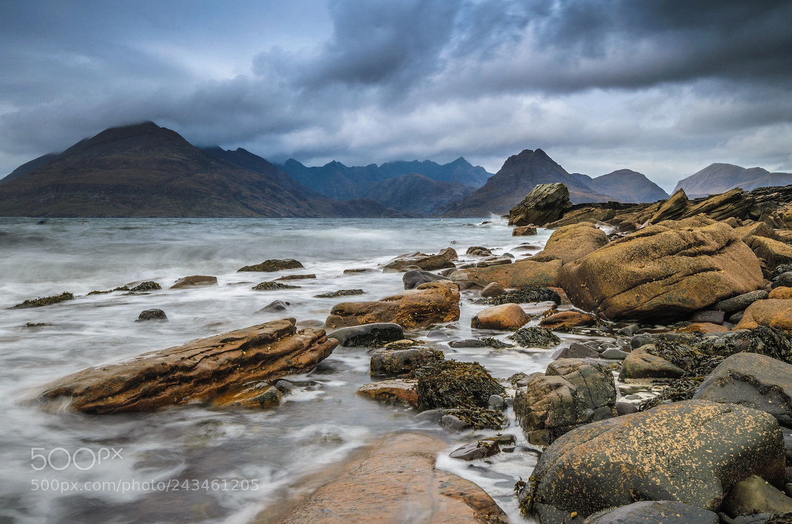 Nikon D5100 sample photo. Black cuillin mountains few photography
