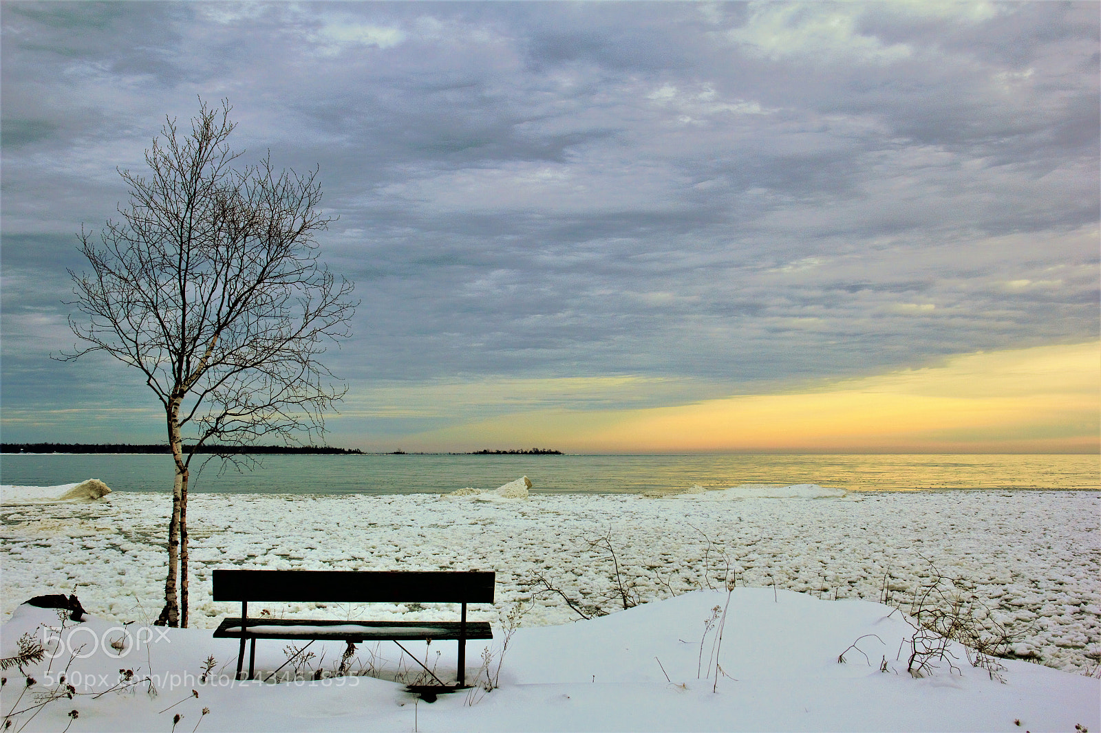 Canon EOS 60D sample photo. (winter sunset) photography
