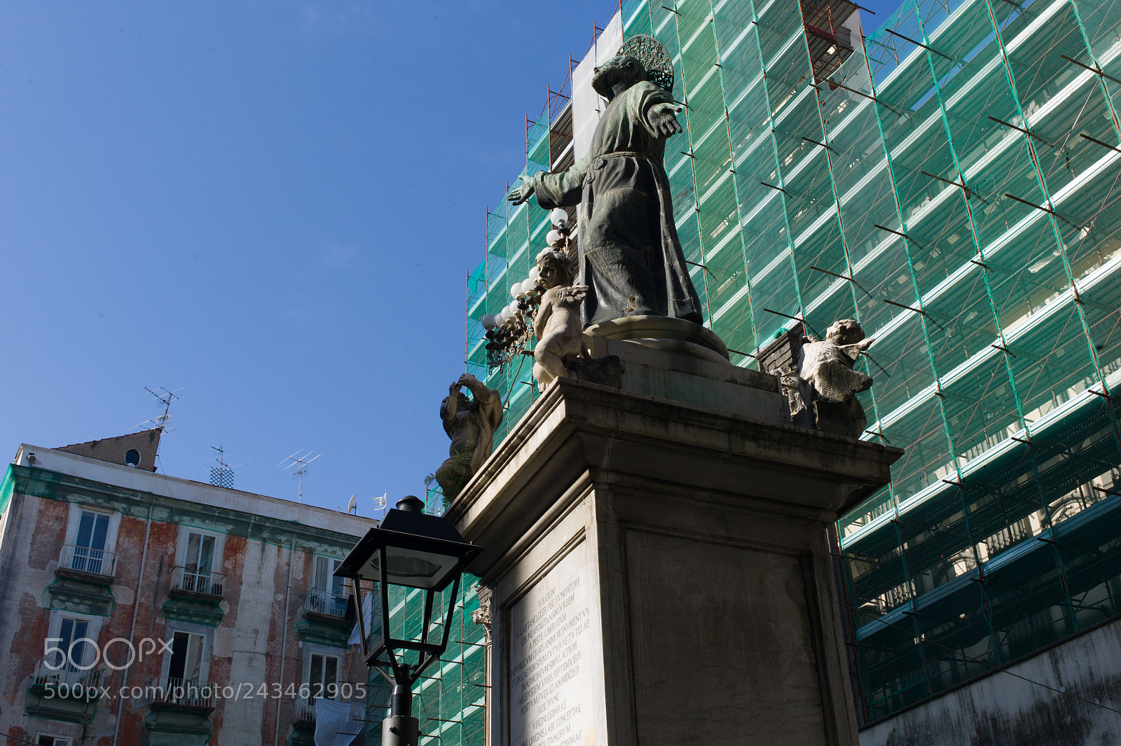 Leica M9 sample photo. Statue of s. gaetano photography