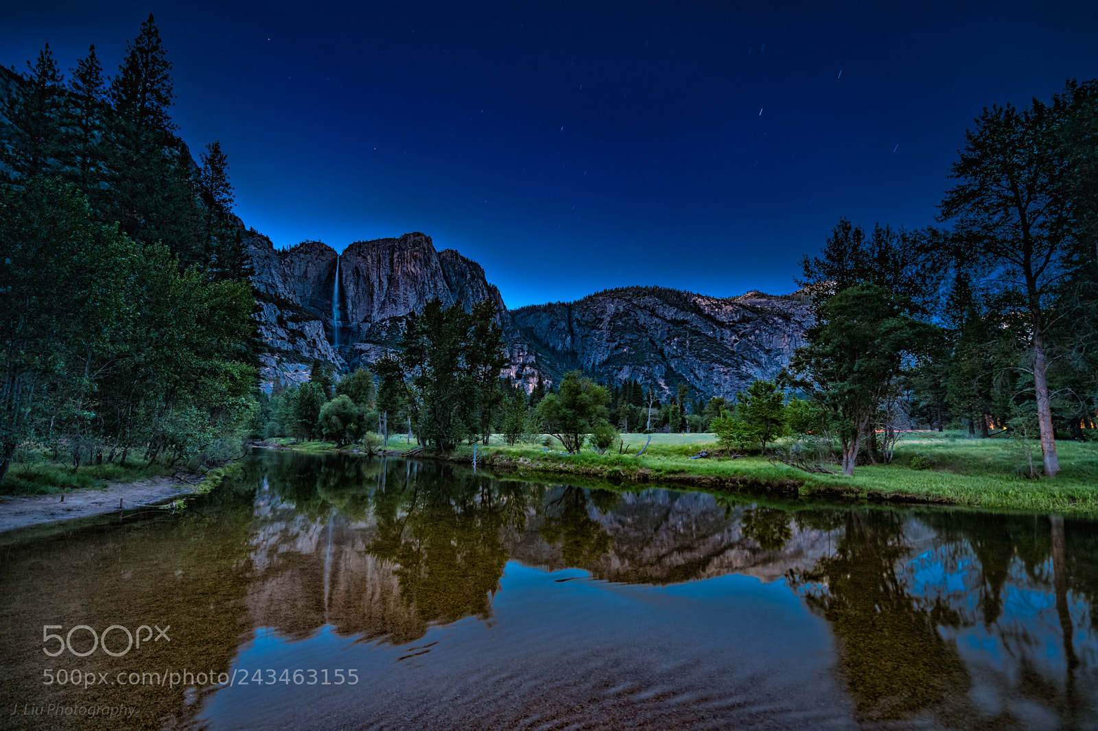 Sony a7R II sample photo. Yosemite night fall 1 photography