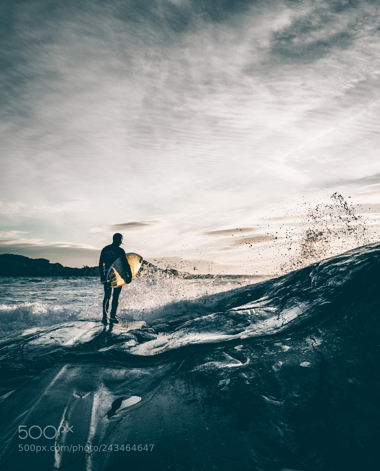 Sony a7R II sample photo. Surfing in norway photography