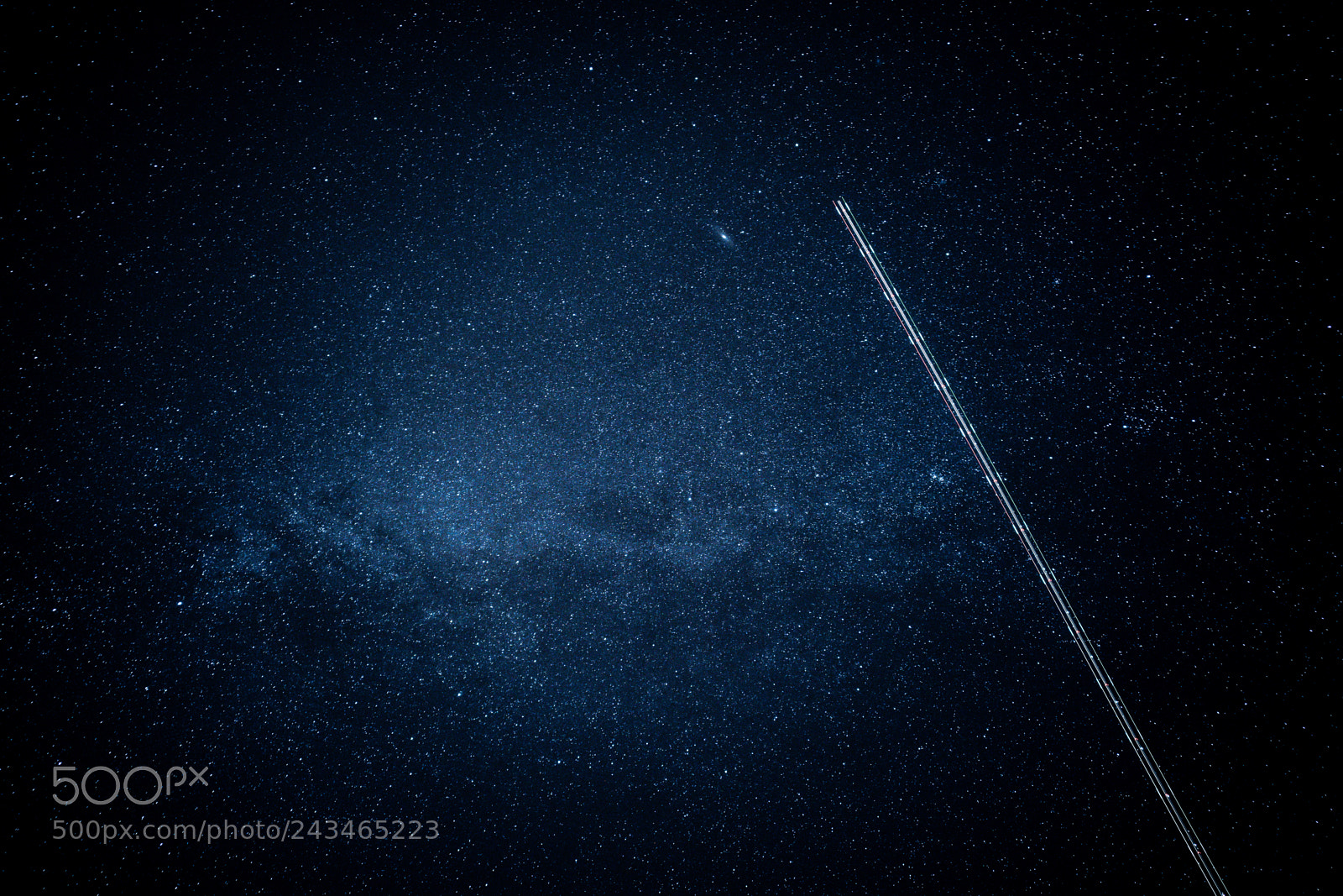 Sony a7R II sample photo. A plane crossing the photography
