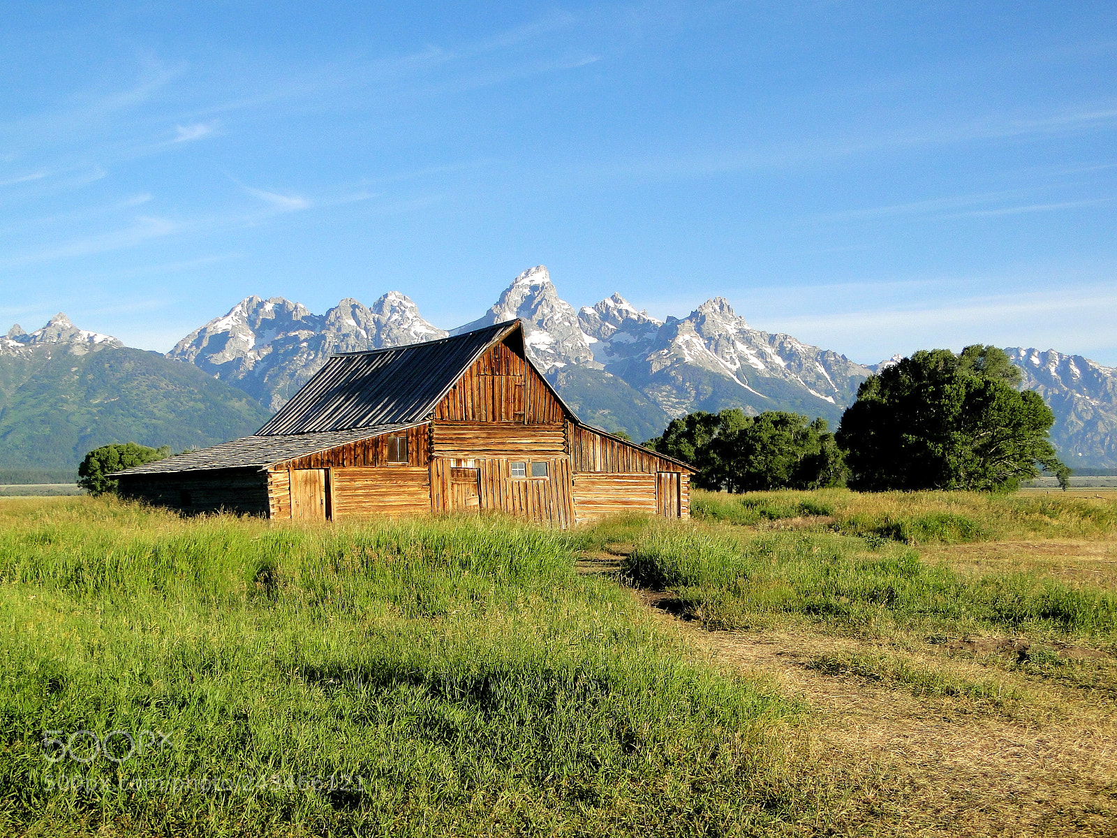 Sony Cyber-shot DSC-HX1 sample photo. Ranch in yellowstone photography