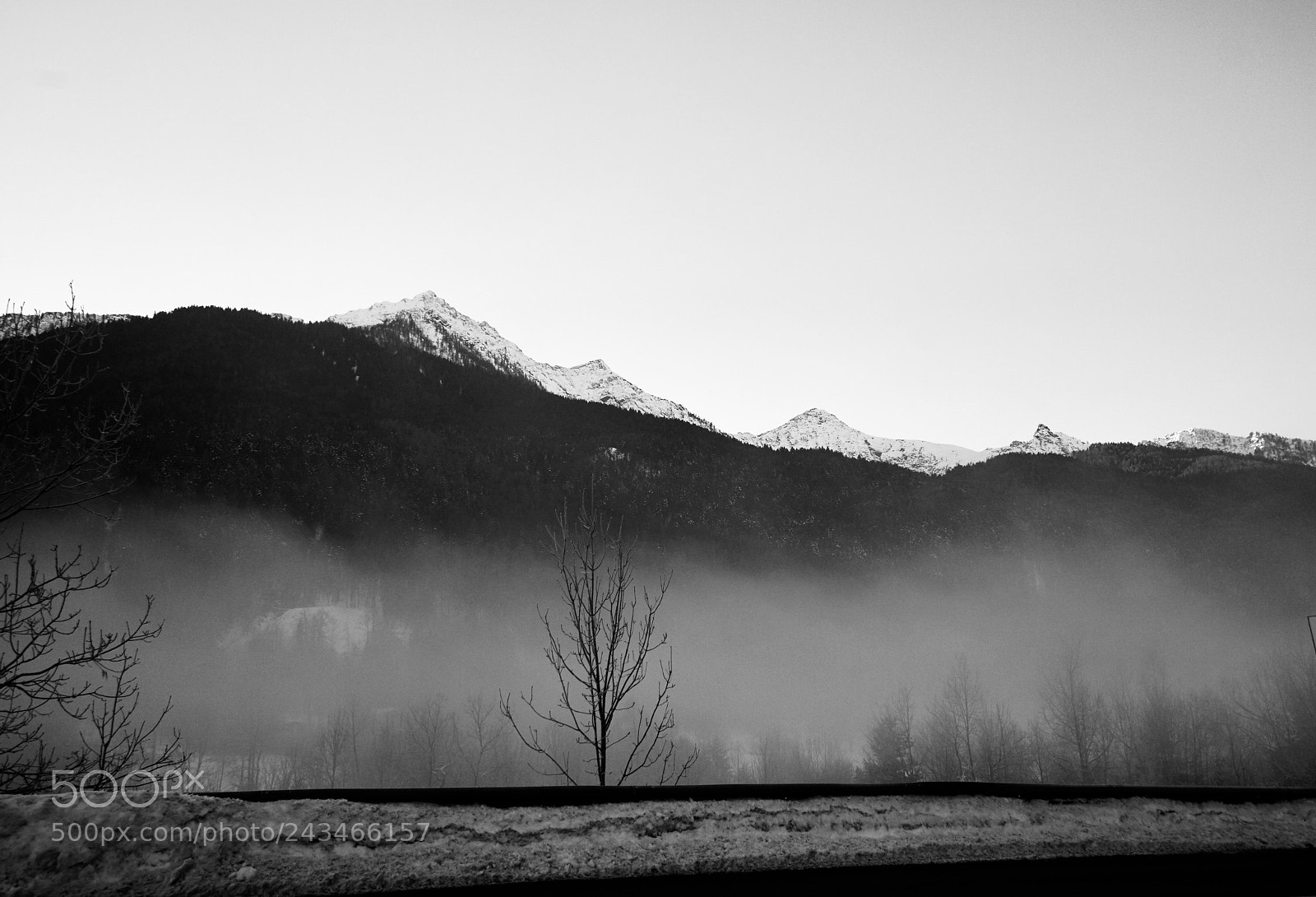 Sony Alpha NEX-7 sample photo. Misty valley photography