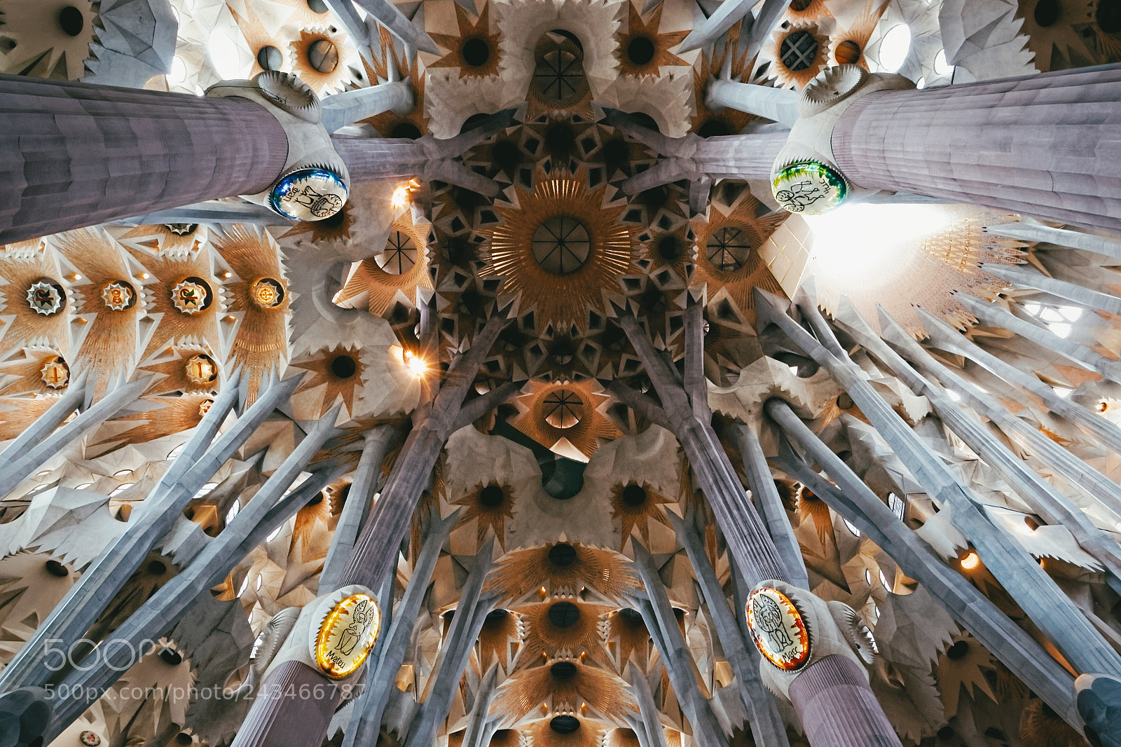 Nikon D3100 sample photo. La sagrada familia 2 photography