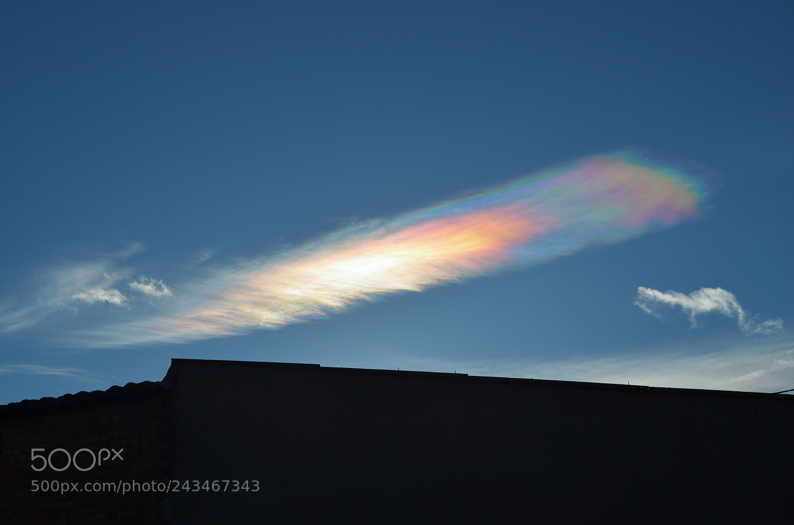 Nikon D5100 sample photo. Nube irisada photography