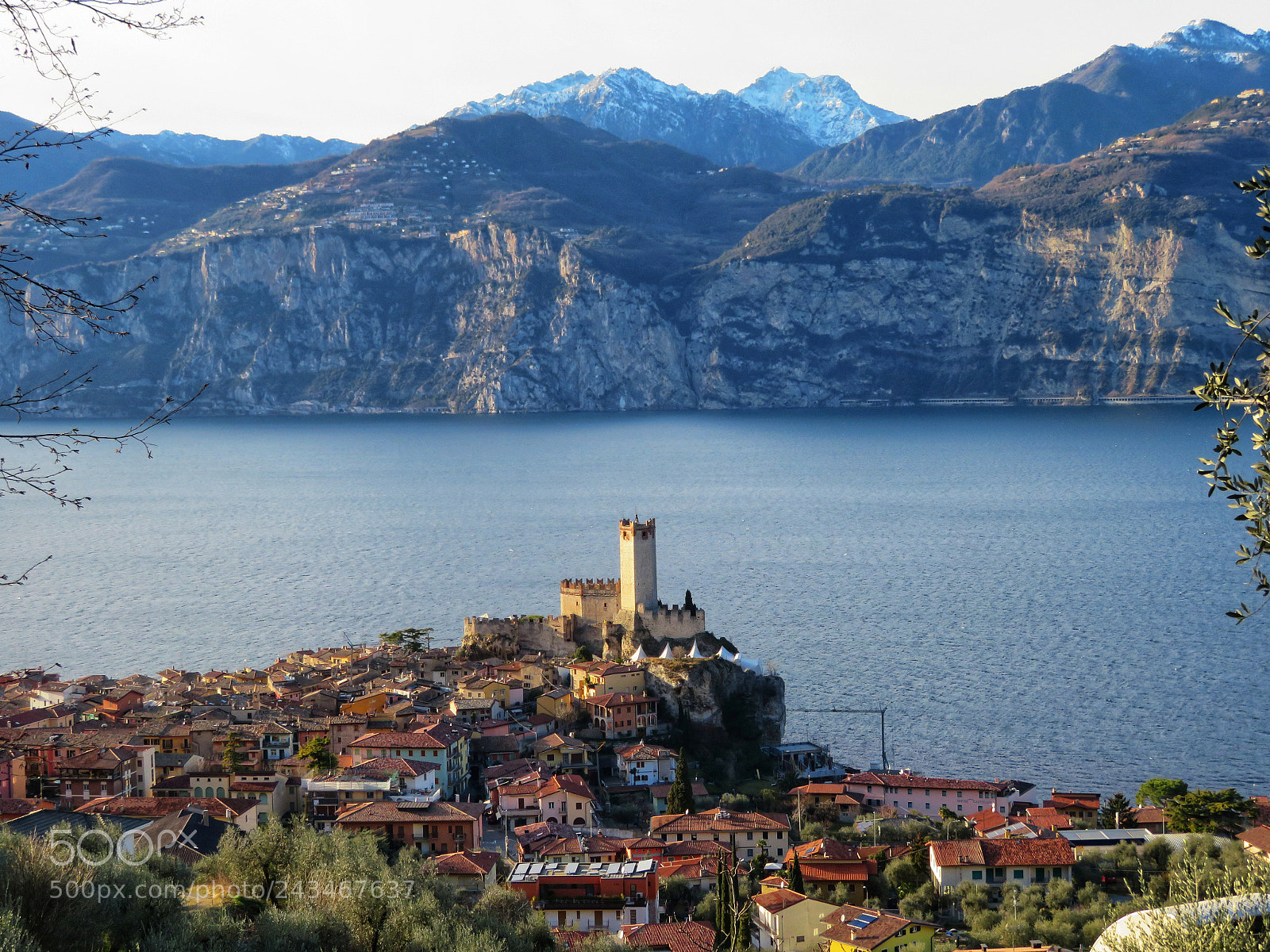 Canon PowerShot SX730 HS sample photo. Malcesine - lake garda photography