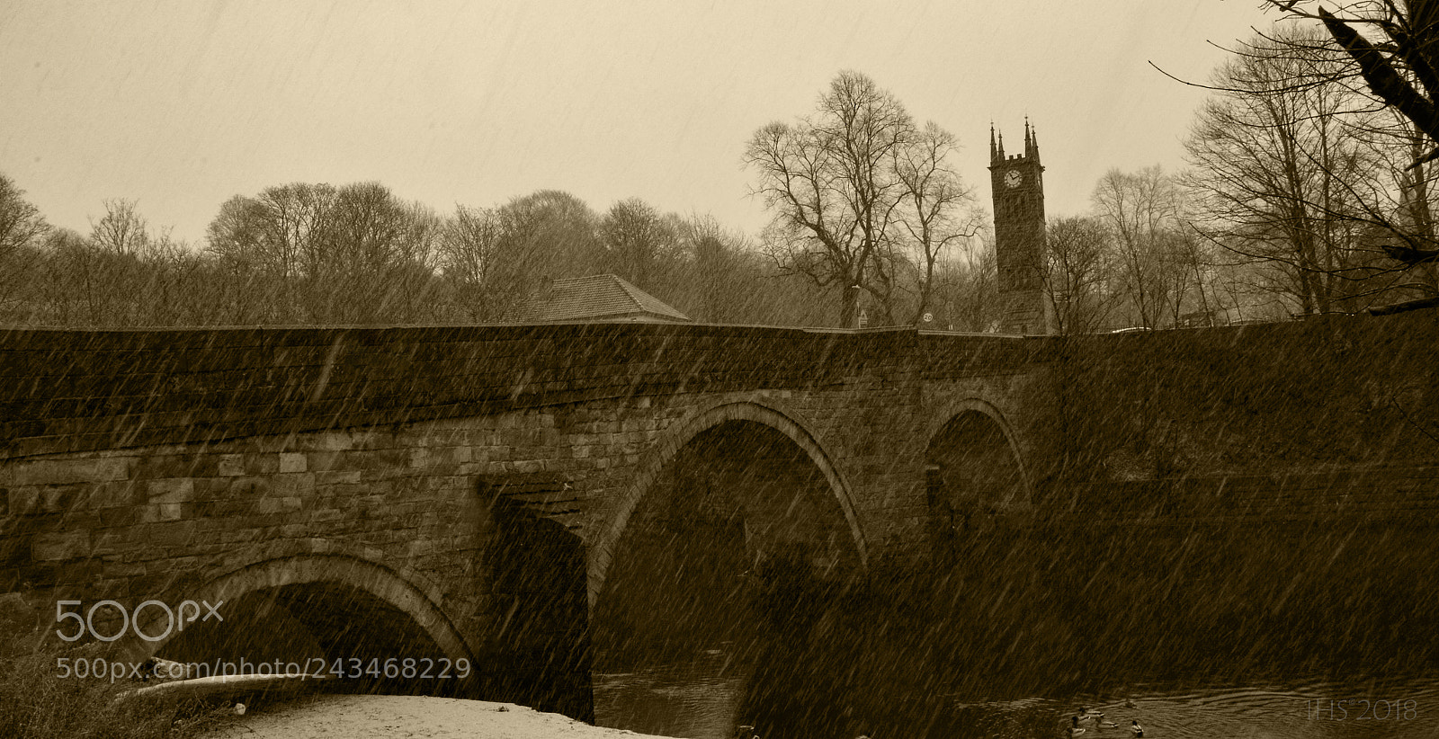 Nikon D5100 sample photo. A sleet storm in photography