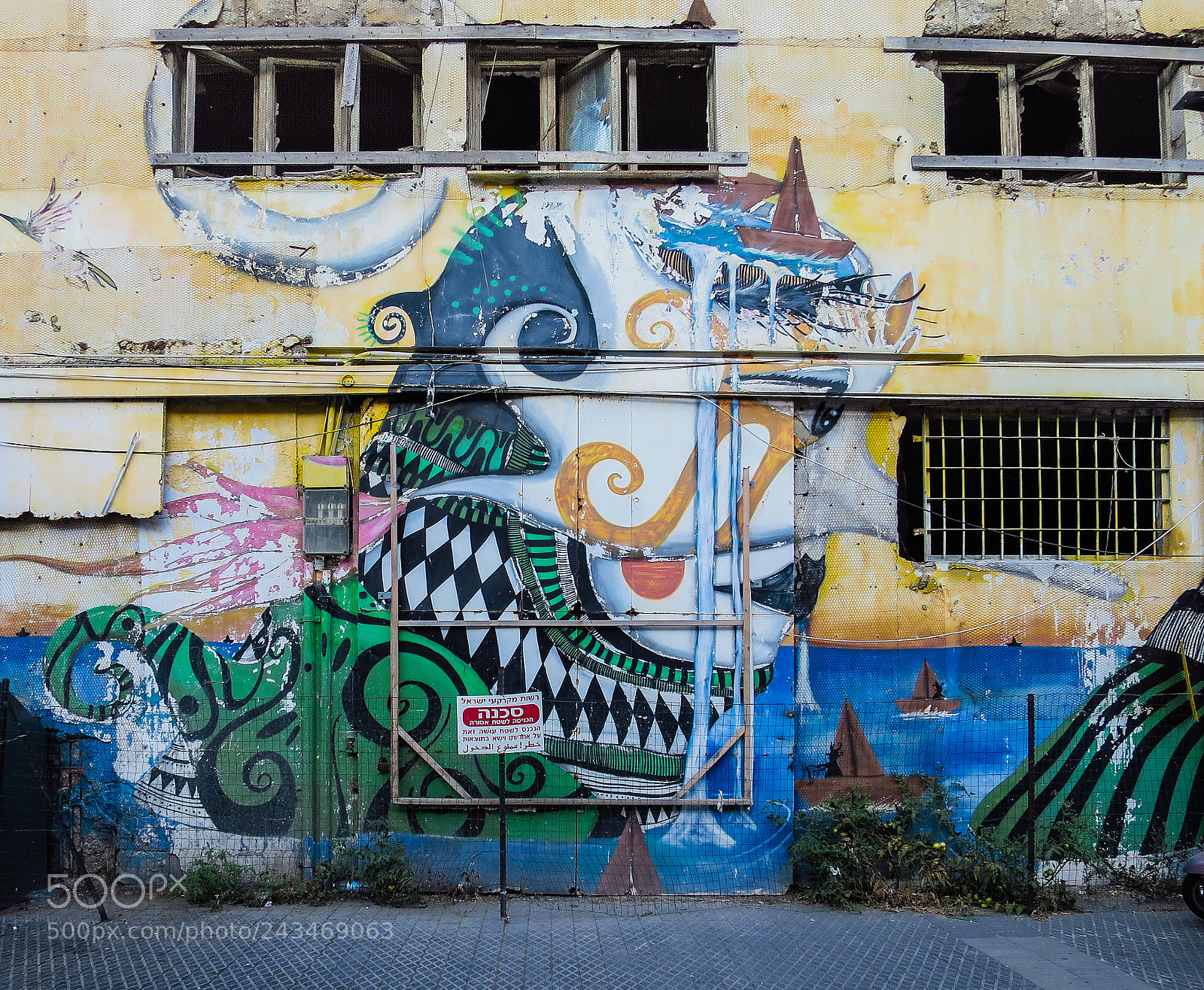 Canon PowerShot S120 sample photo. Tel aviv street art photography