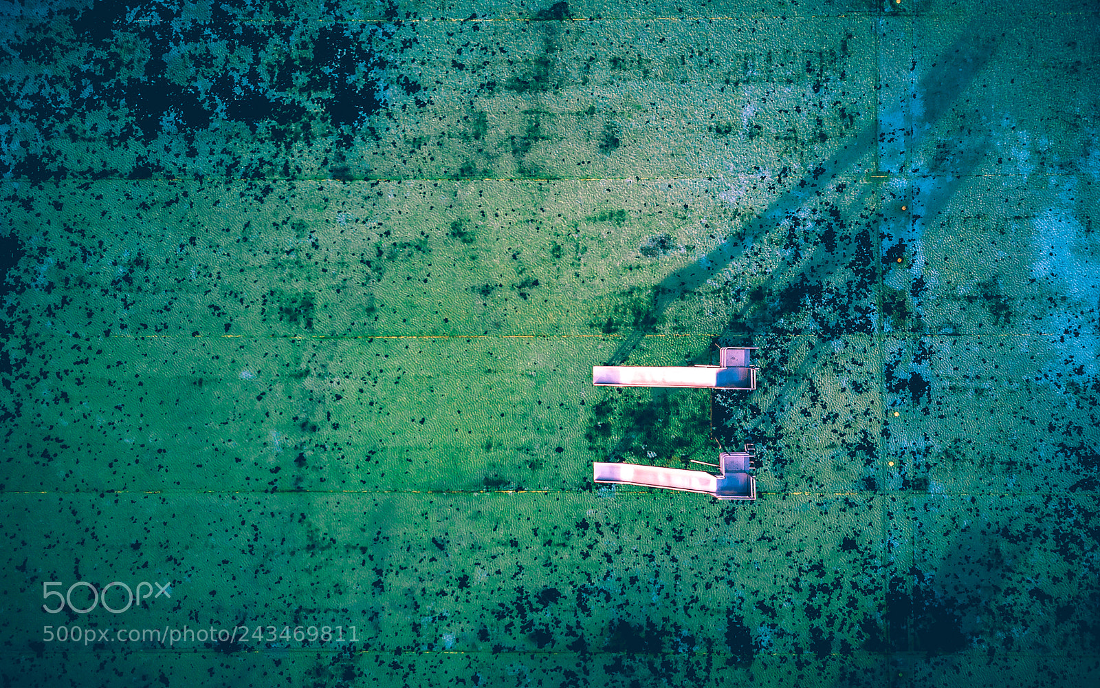 DJI FC220 sample photo. Slides in winter photography