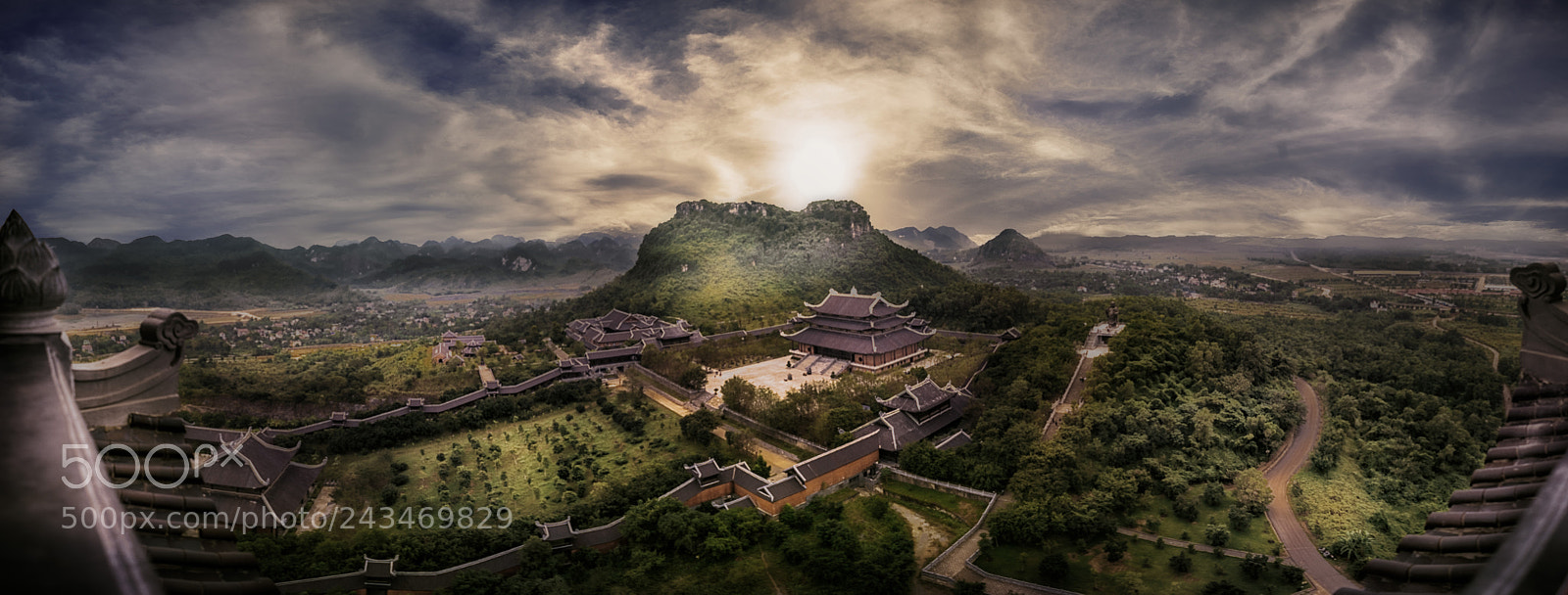 Nikon D3100 sample photo. The pagoda, the mountain photography