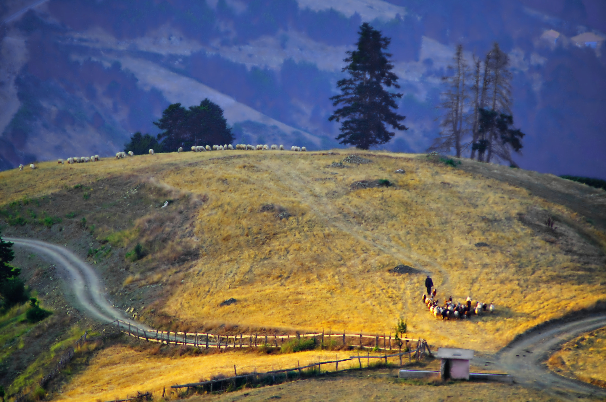Pentax K-7 sample photo. Hill photography